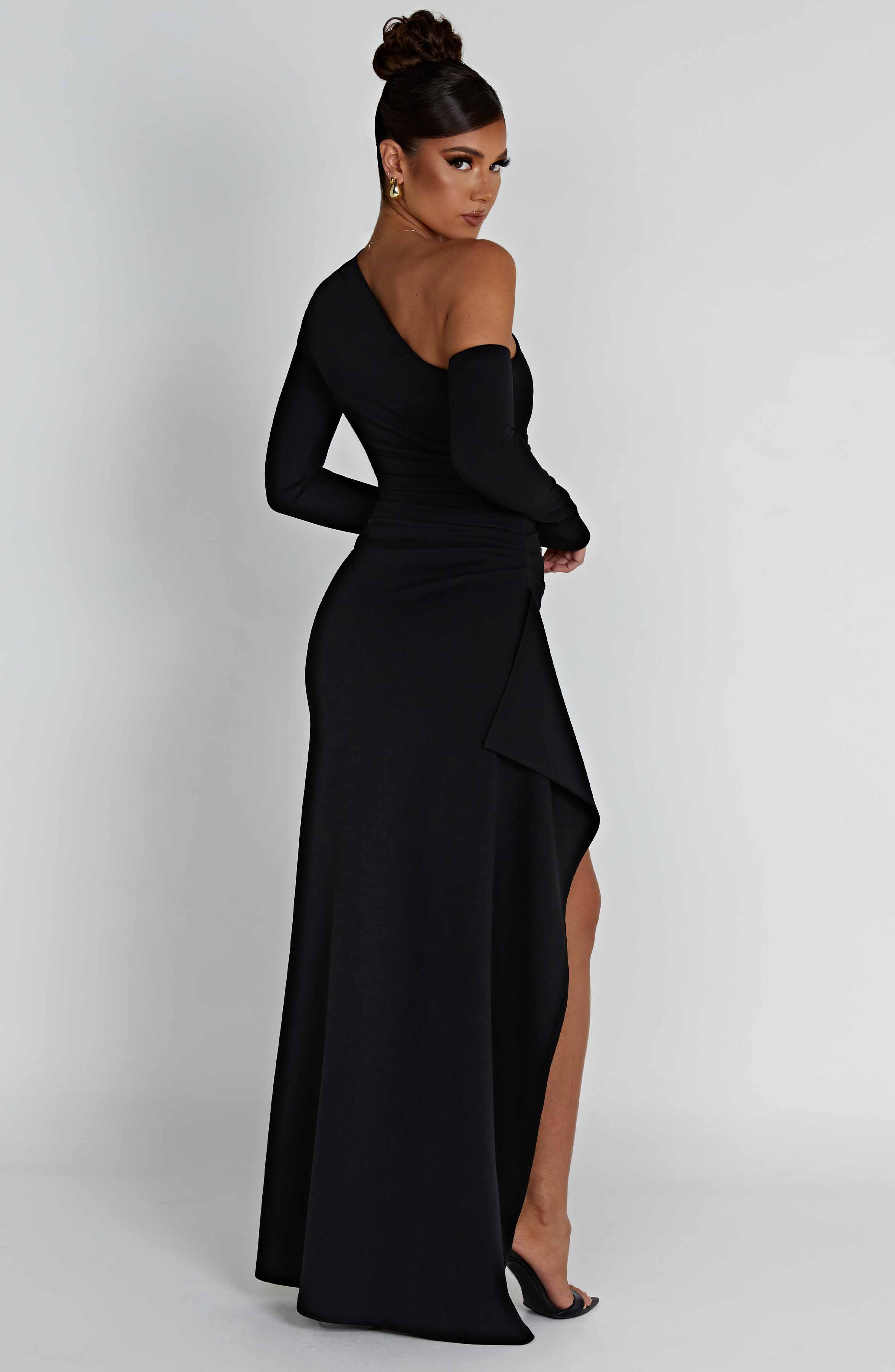 Abrielle Maxi Dress - Black - Image 9