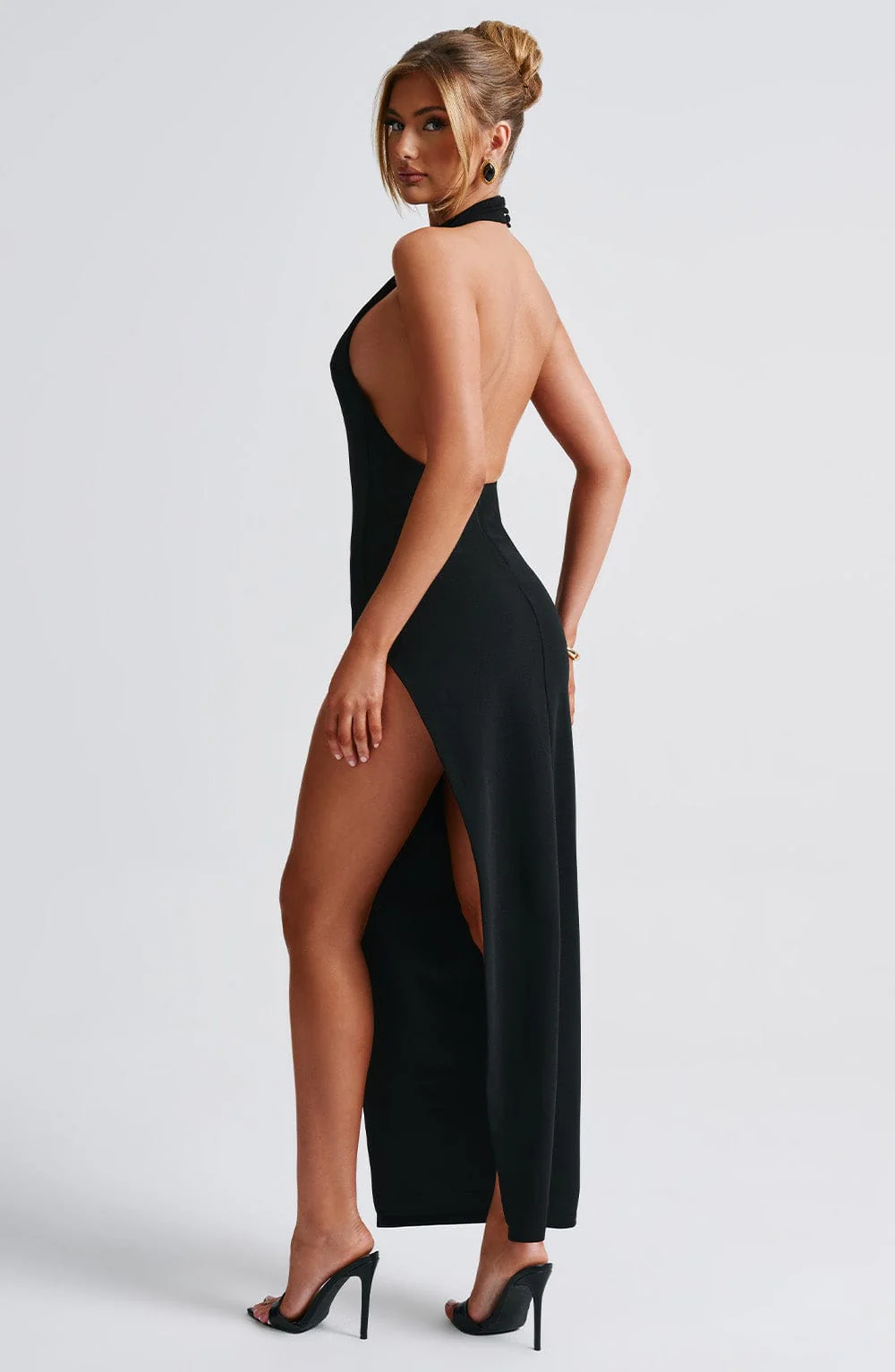 Adalia Maxi Dress - Black - Image 7