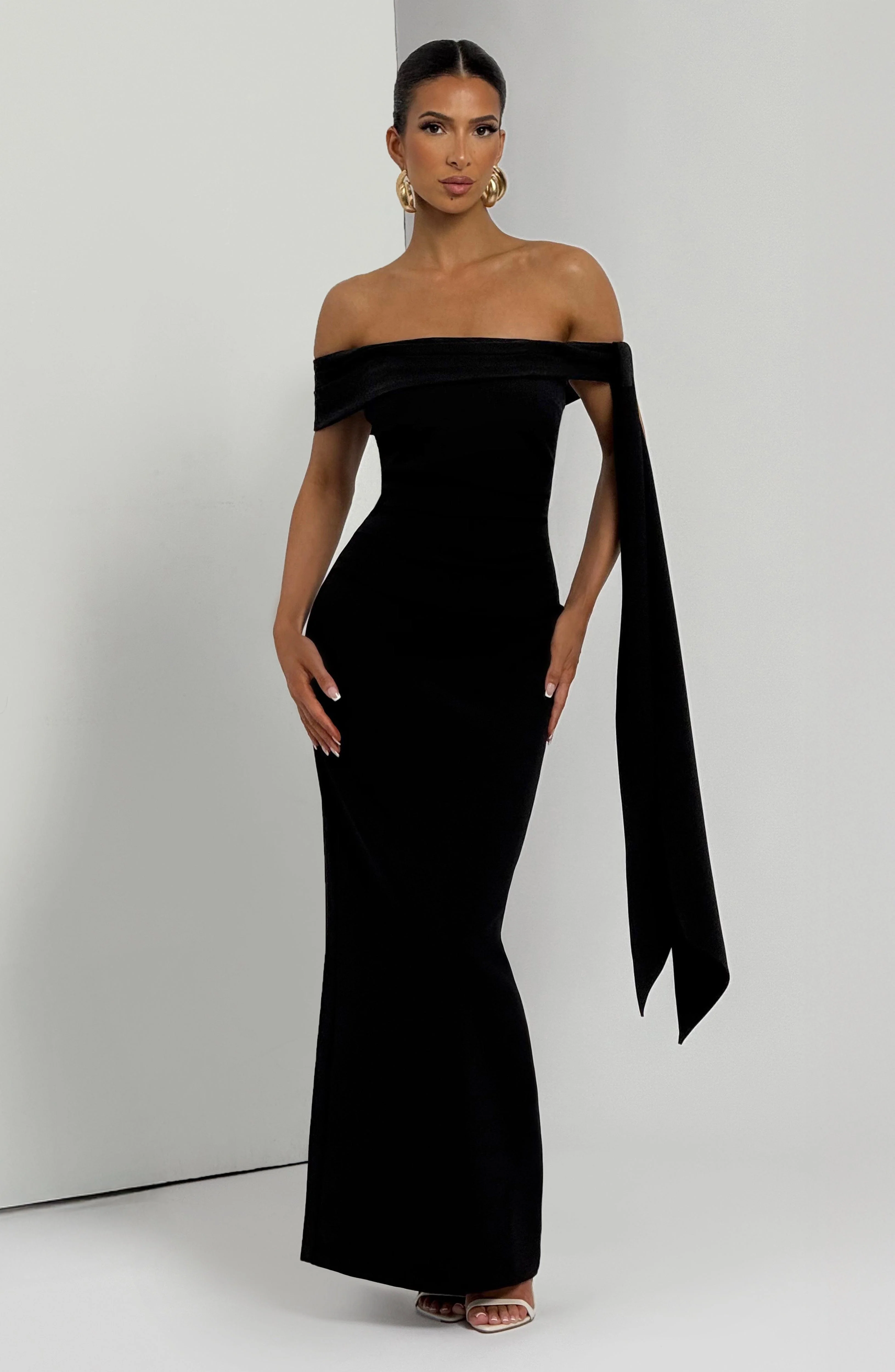 Addie Maxi Dress - Black - Image 6