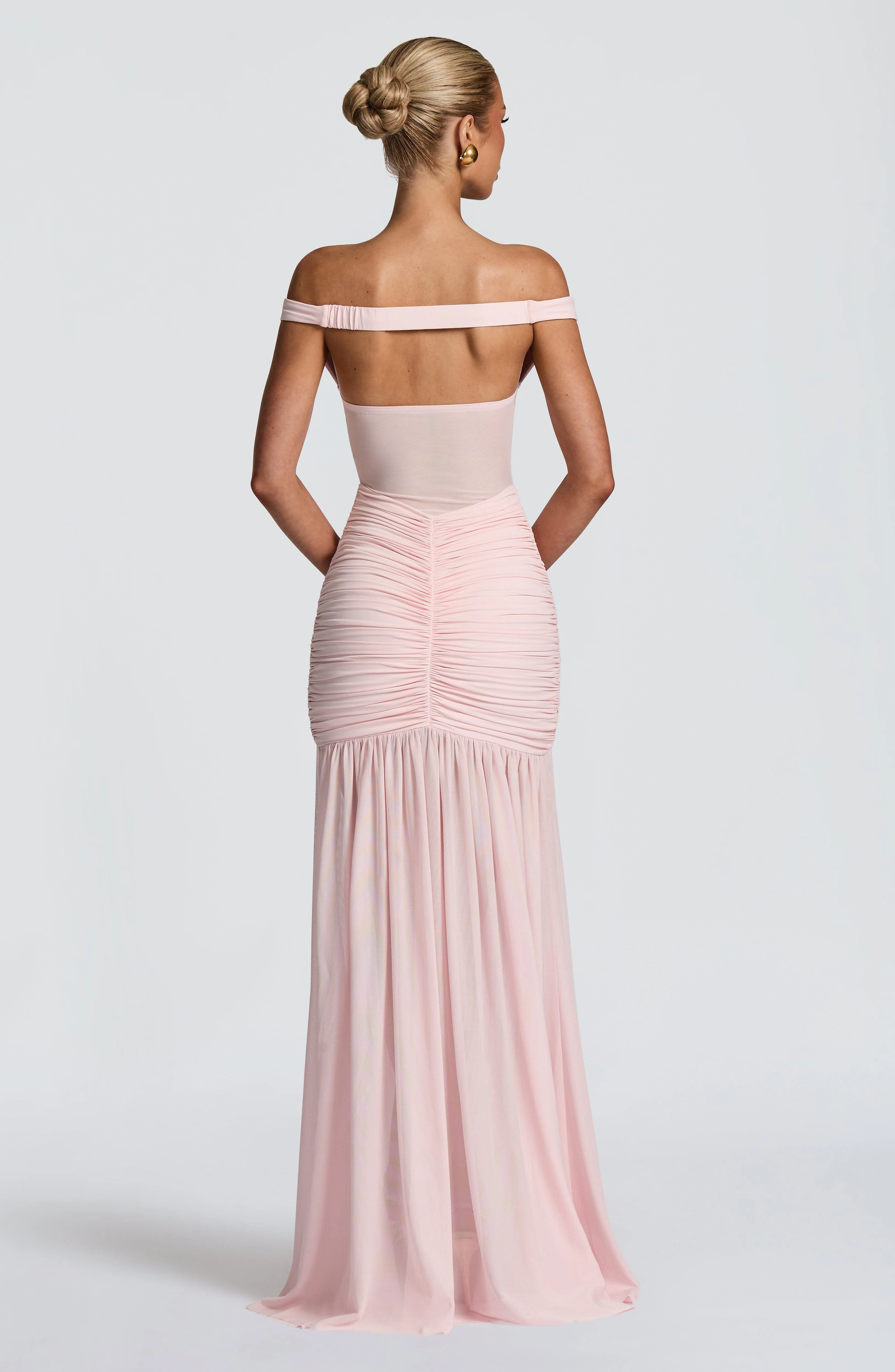 Alaia Maxi Dress - Blush - Image 3