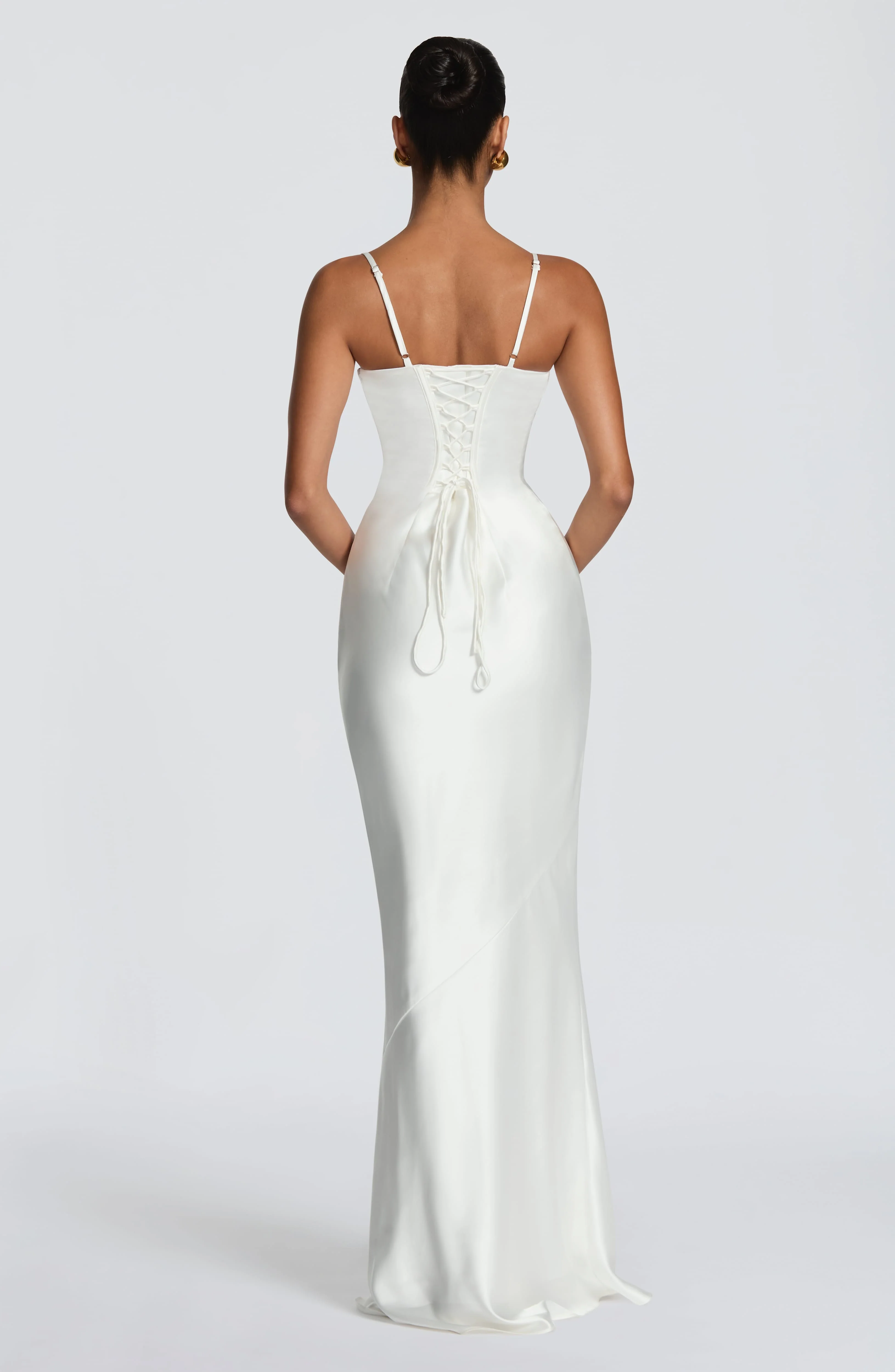 Amorette Maxi Dress - Ivory - Image 2