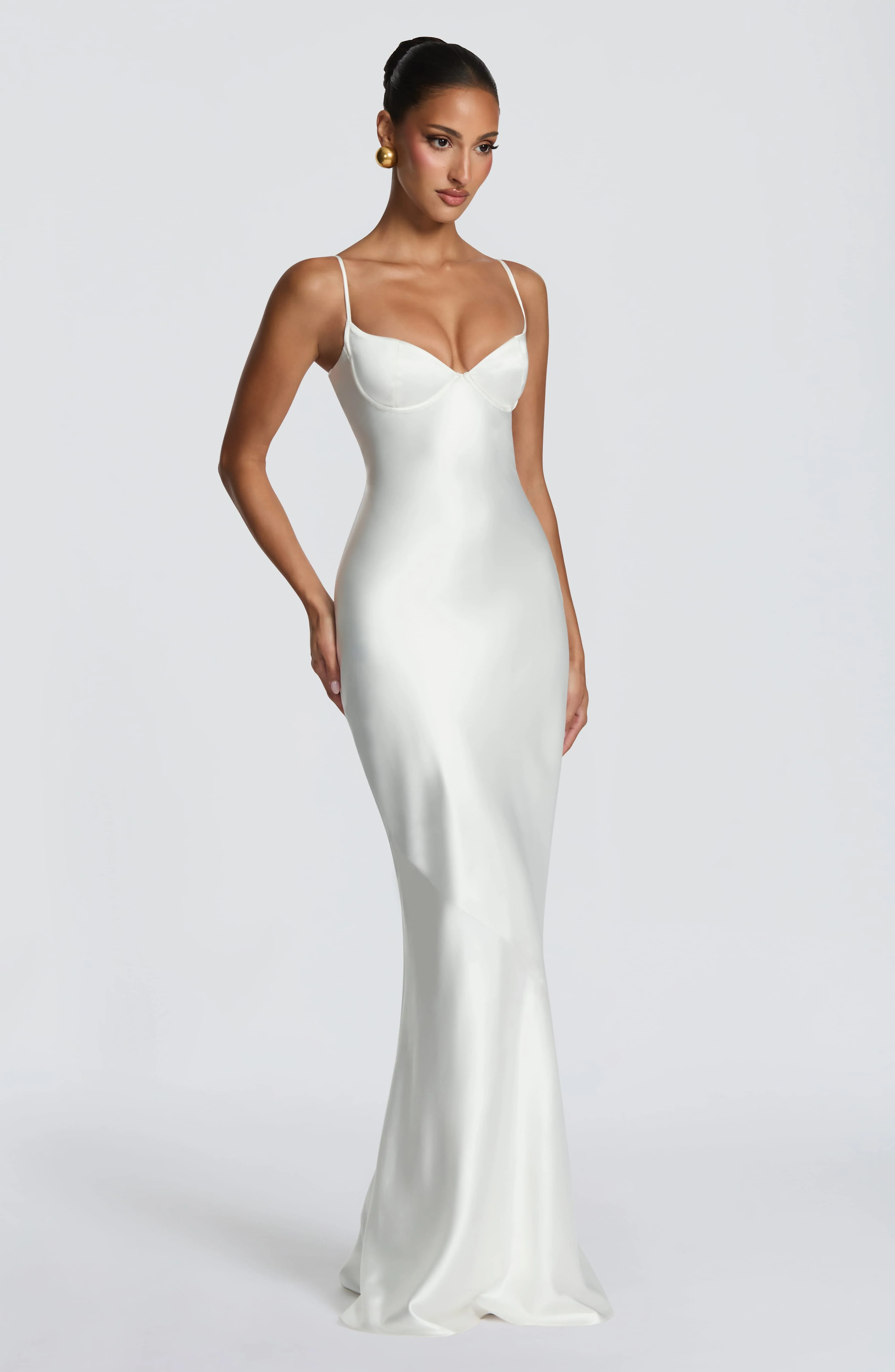Amorette Maxi Dress - Ivory - Image 4