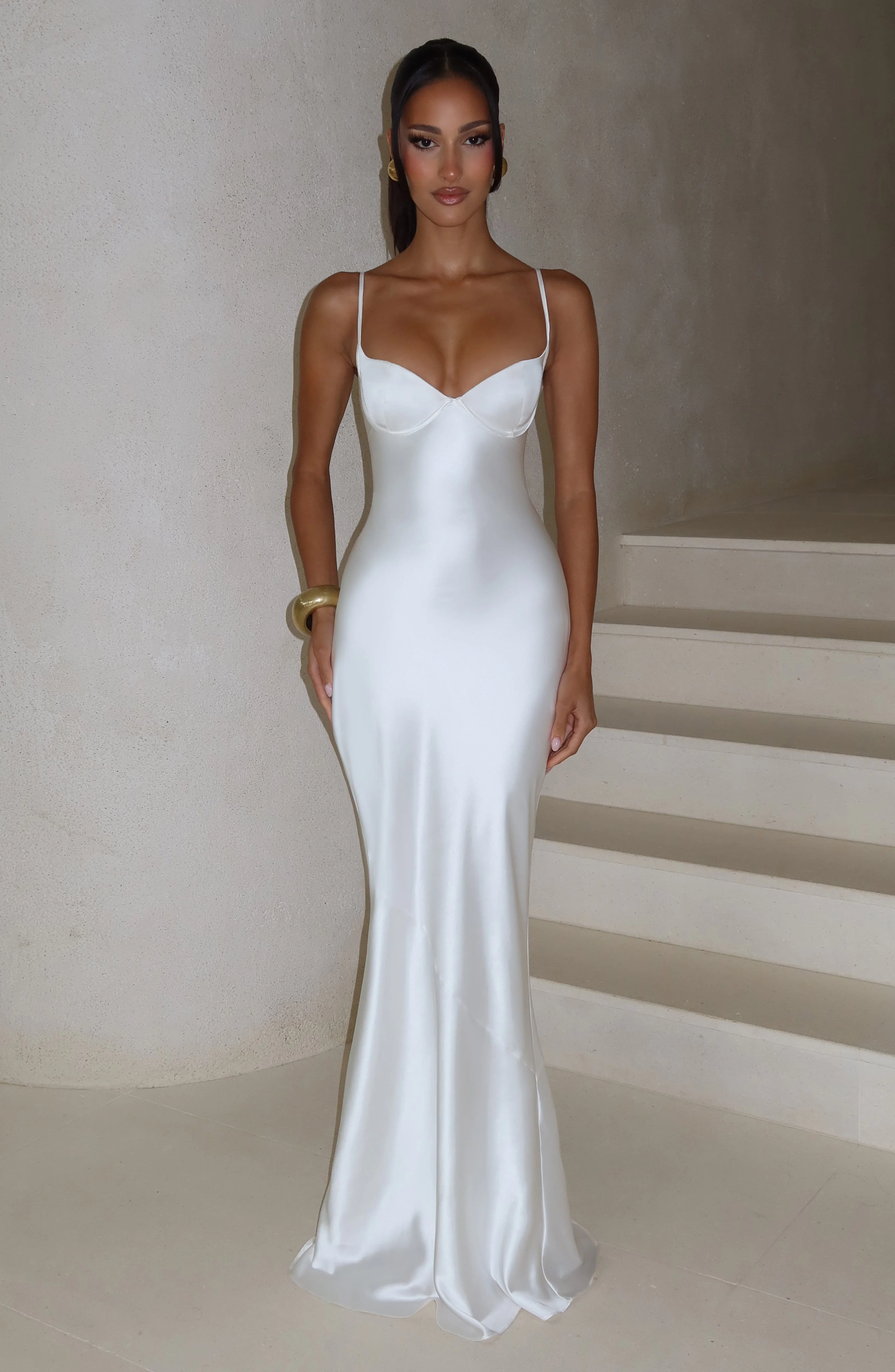 Amorette Maxi Dress - Ivory - Image 5