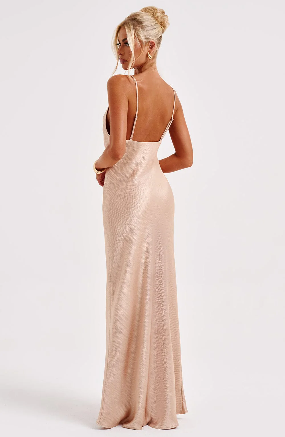 Anja Maxi Dress - Champagne - Image 4