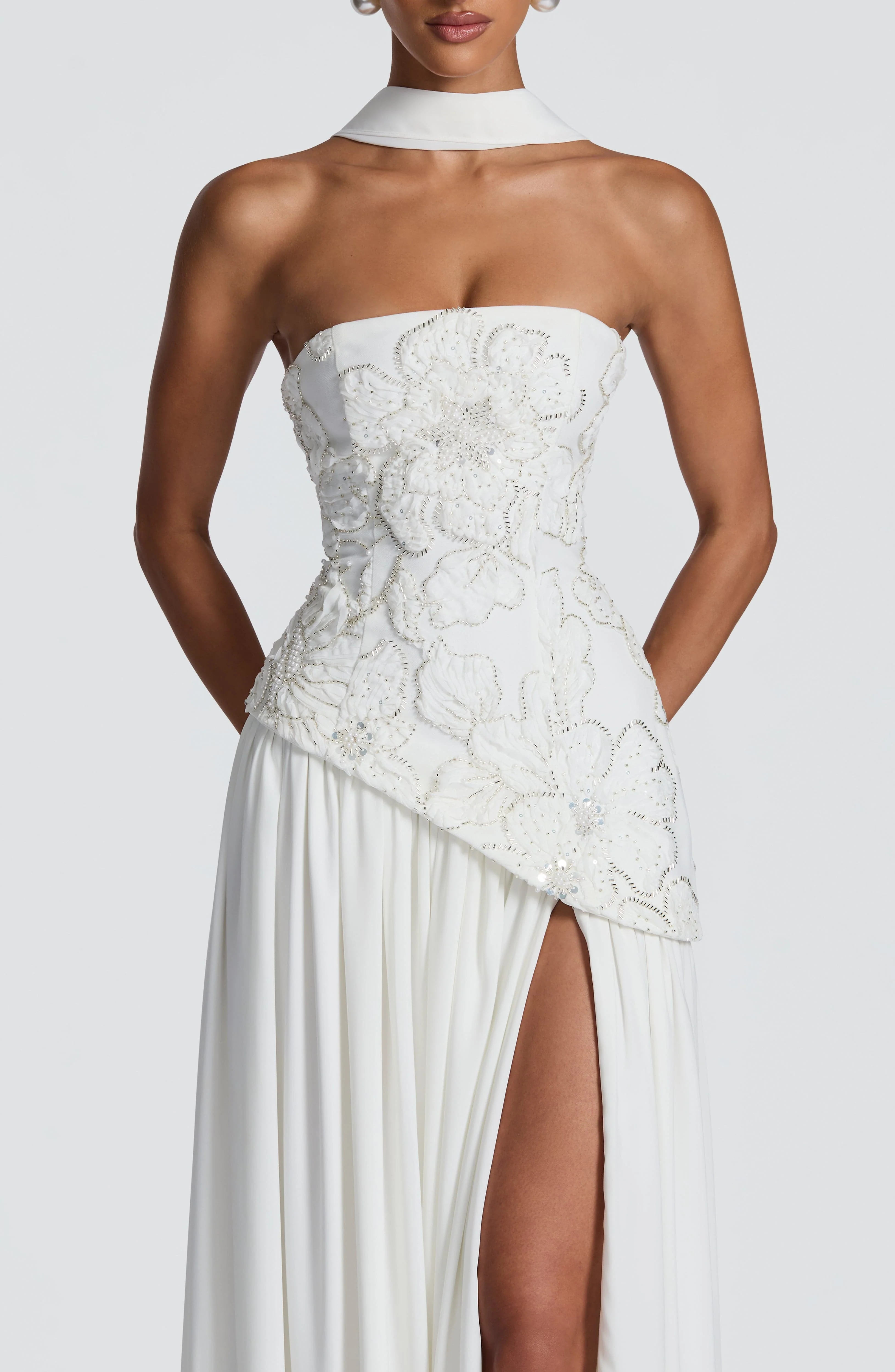 Anneliese Maxi Dress - Ivory - Image 20
