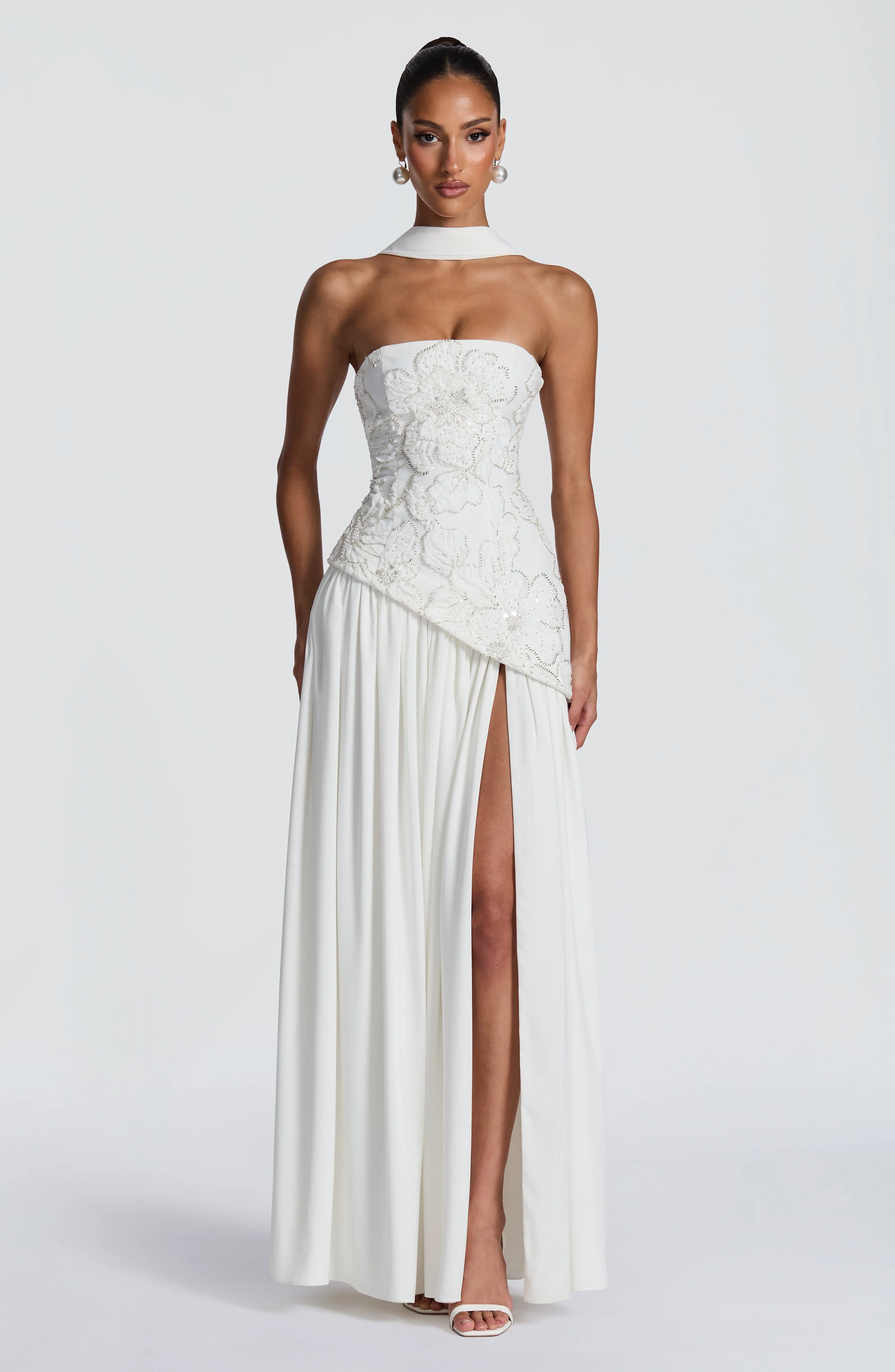 Anneliese Maxi Dress - Ivory - Image 6