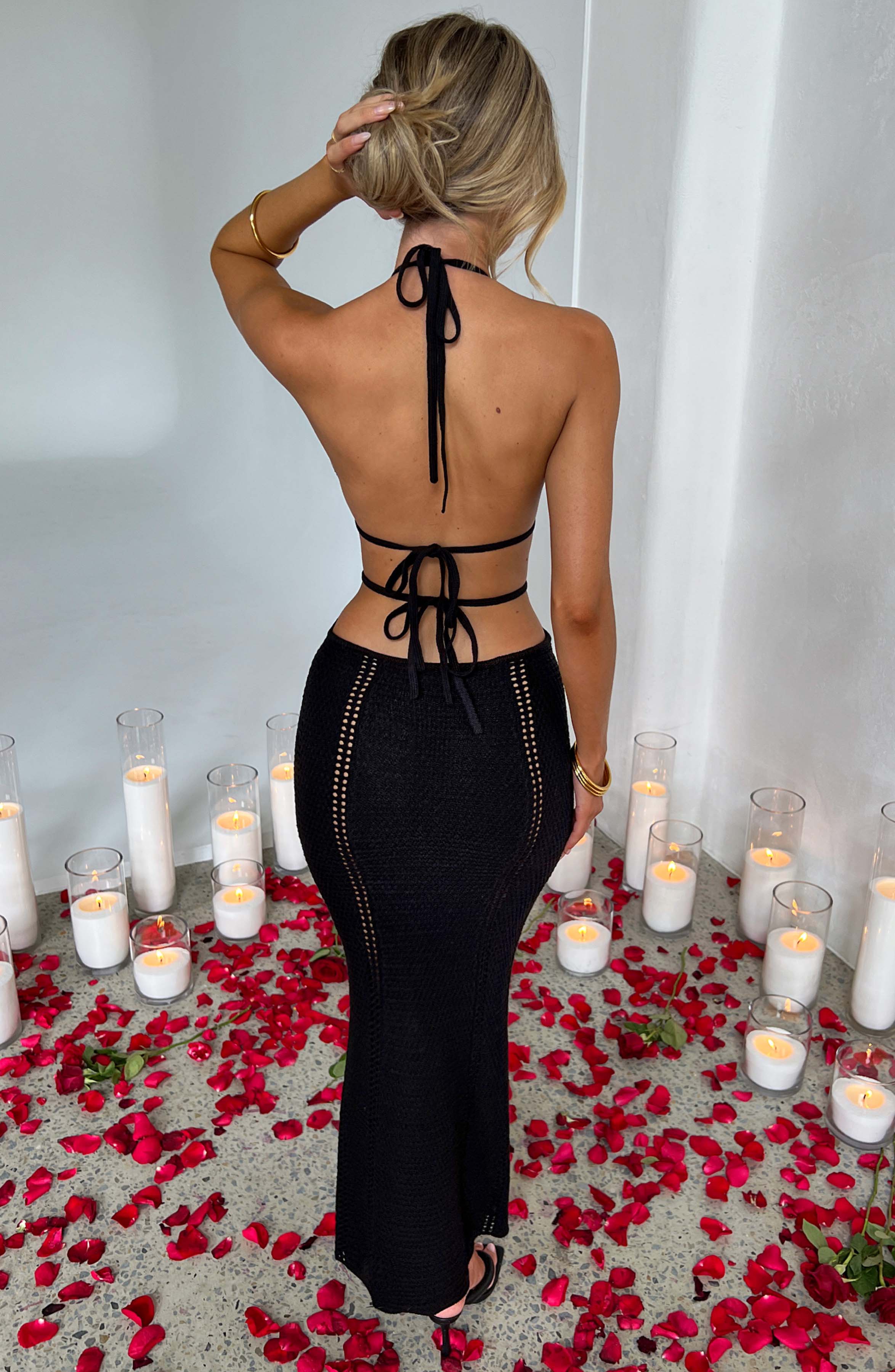 Arabella Maxi Dress - Black - Image 2