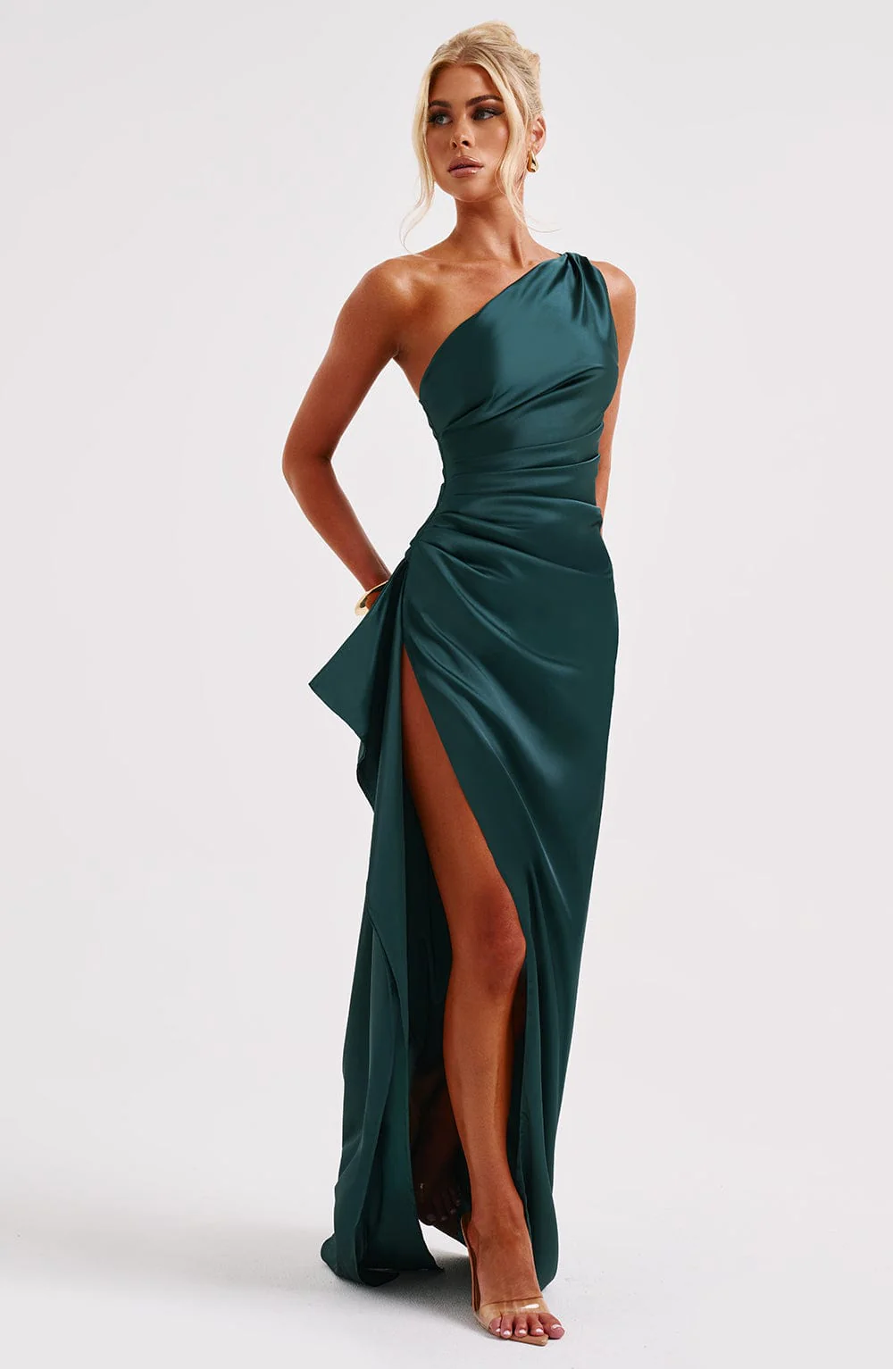 Ariel Maxi Dress - Emerald - Image 5