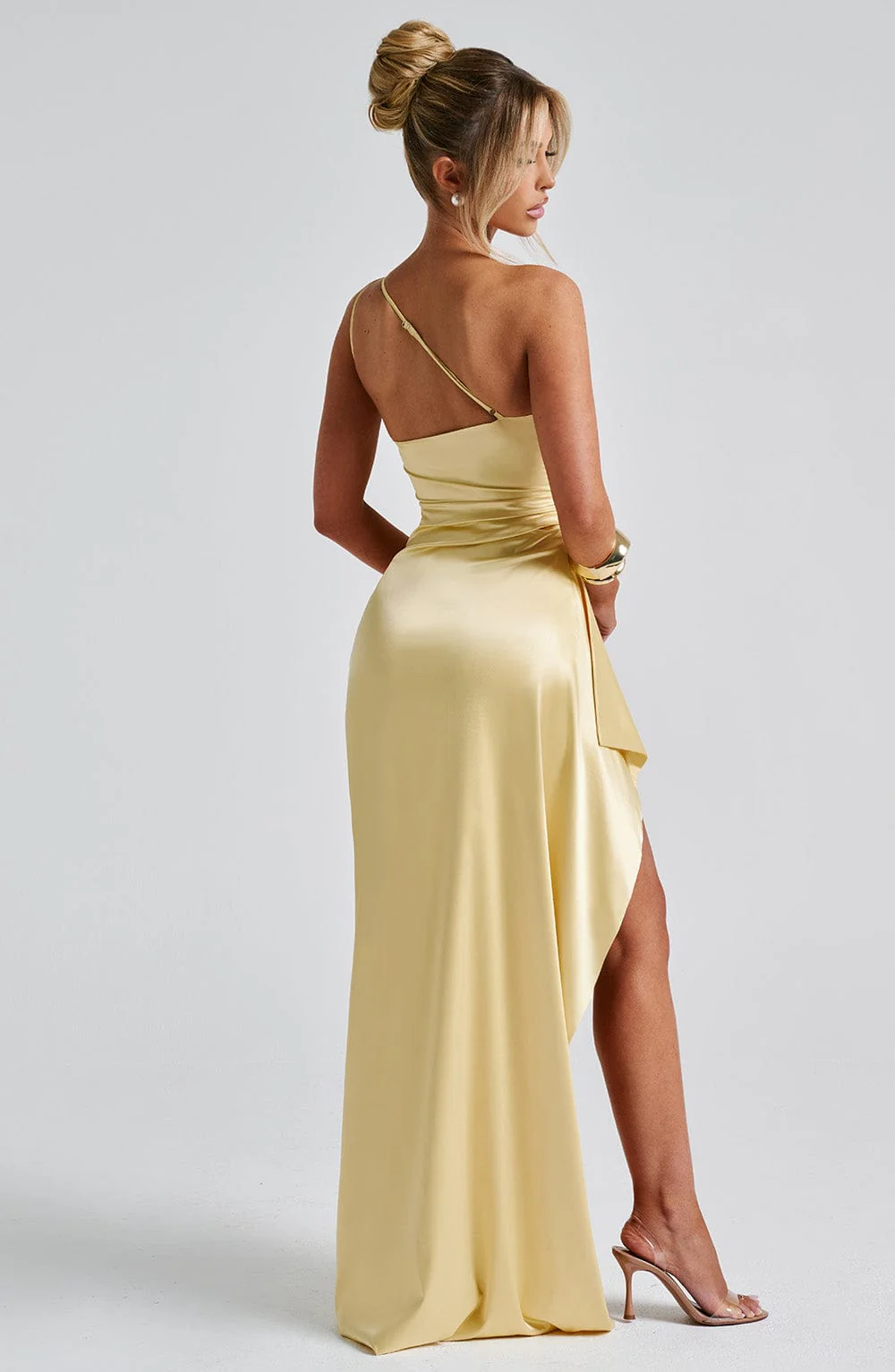 Ariel Maxi Dress - Lemon - Image 5