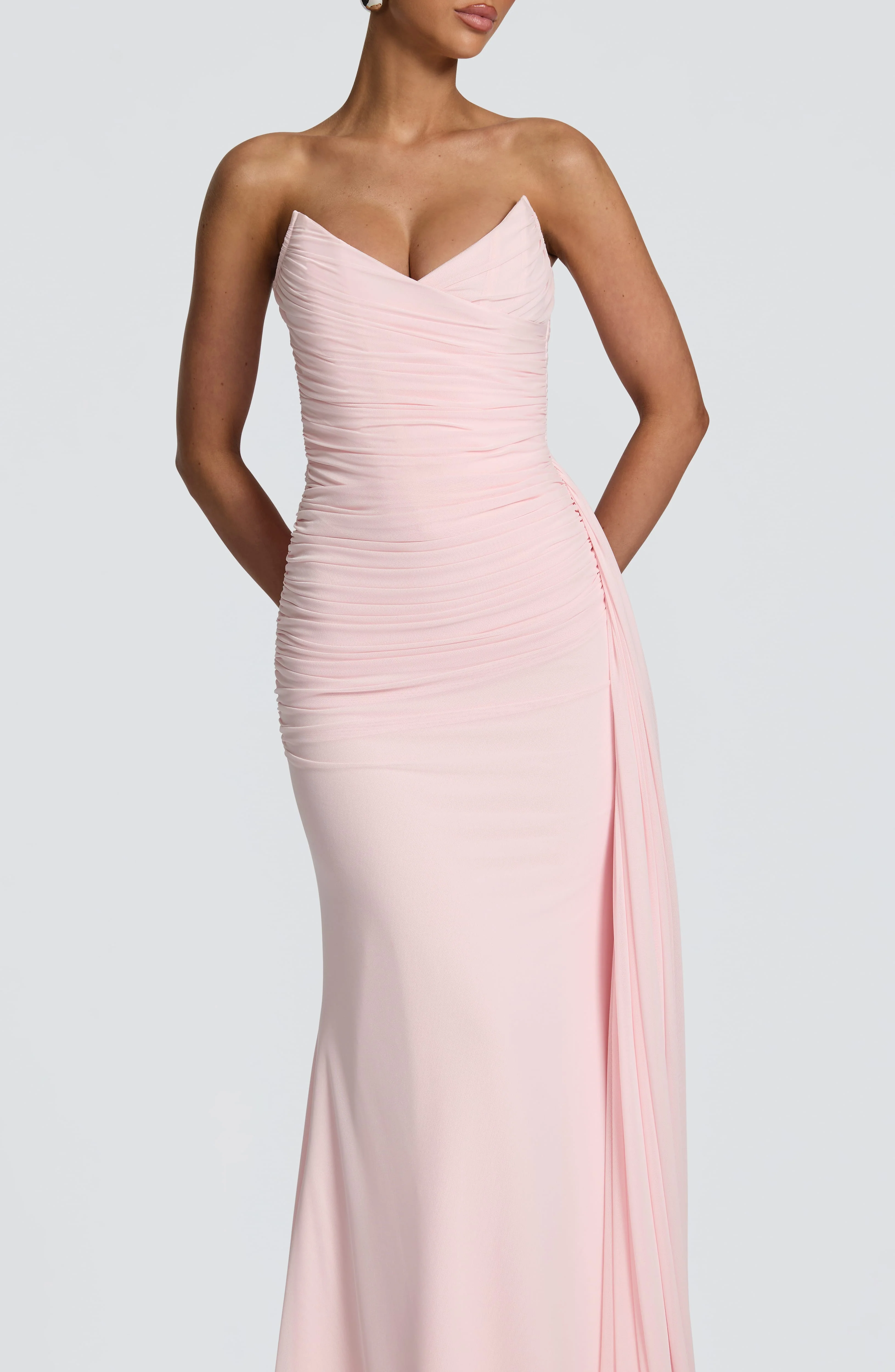 Ashika Maxi Dress - Blush - Image 7
