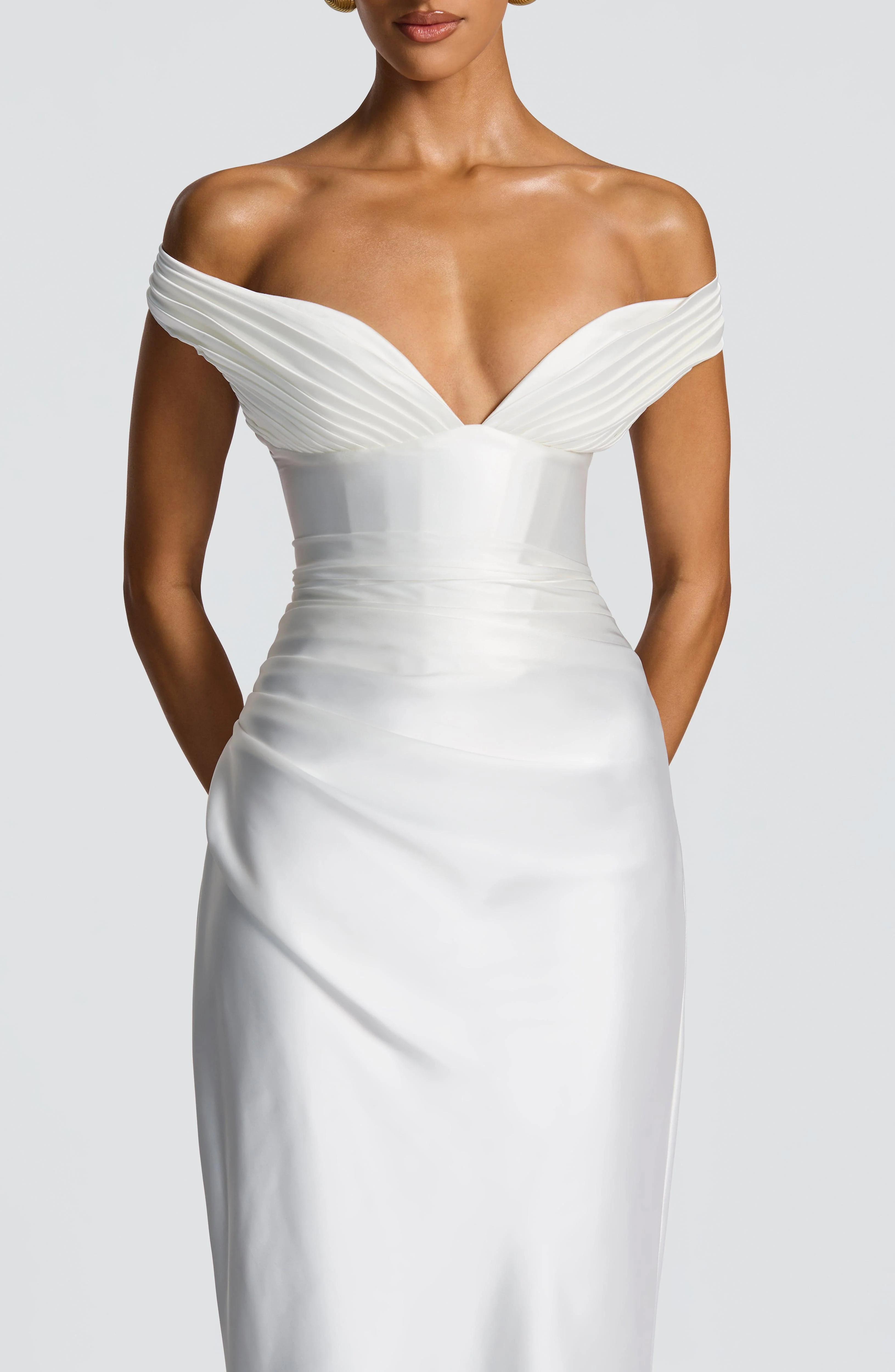 Aurelia Maxi Dress - Ivory - Image 3