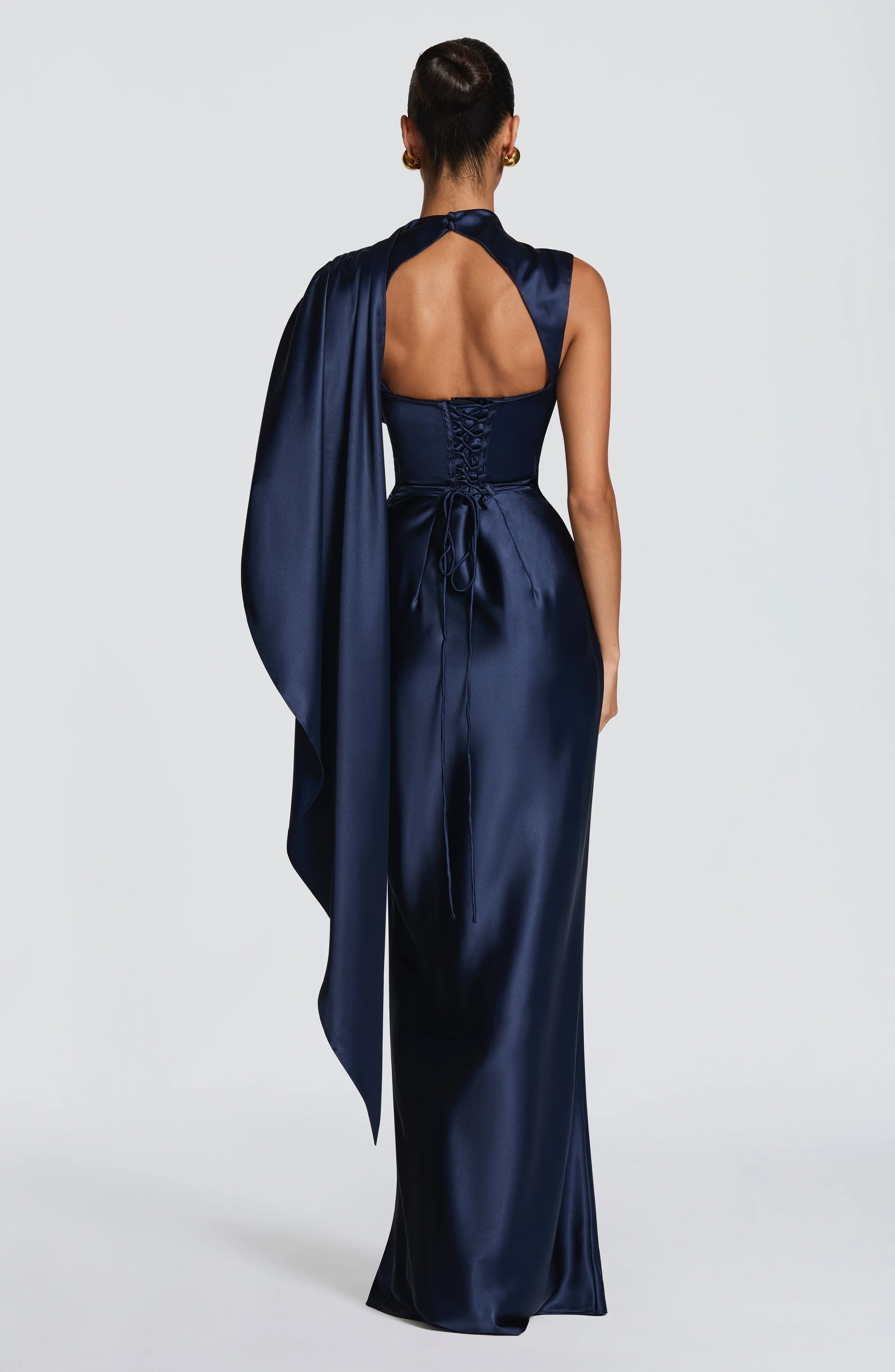 Avendra Maxi Dress - Navy - Image 3