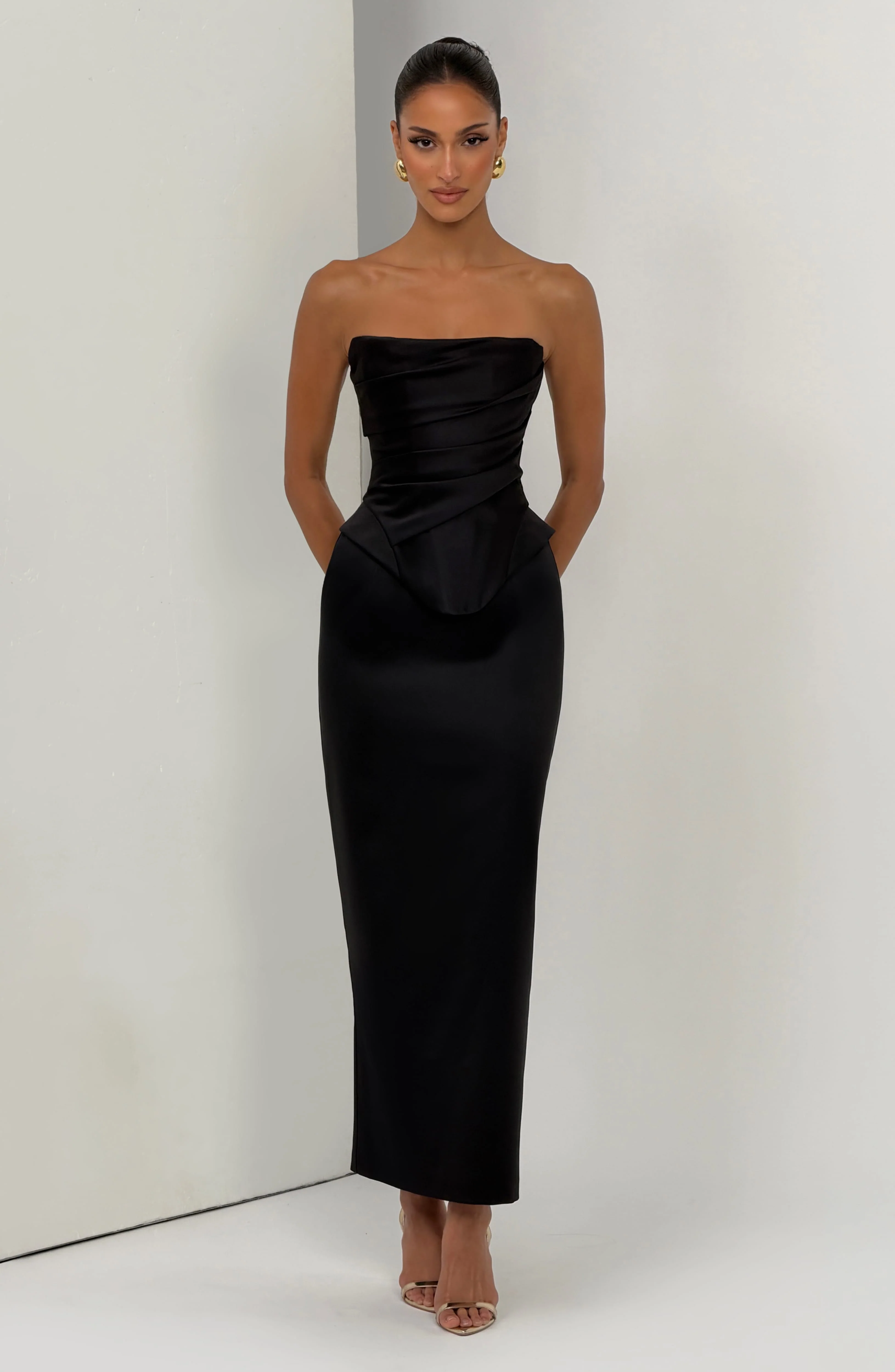 Azolla Corset - Black - Image 8