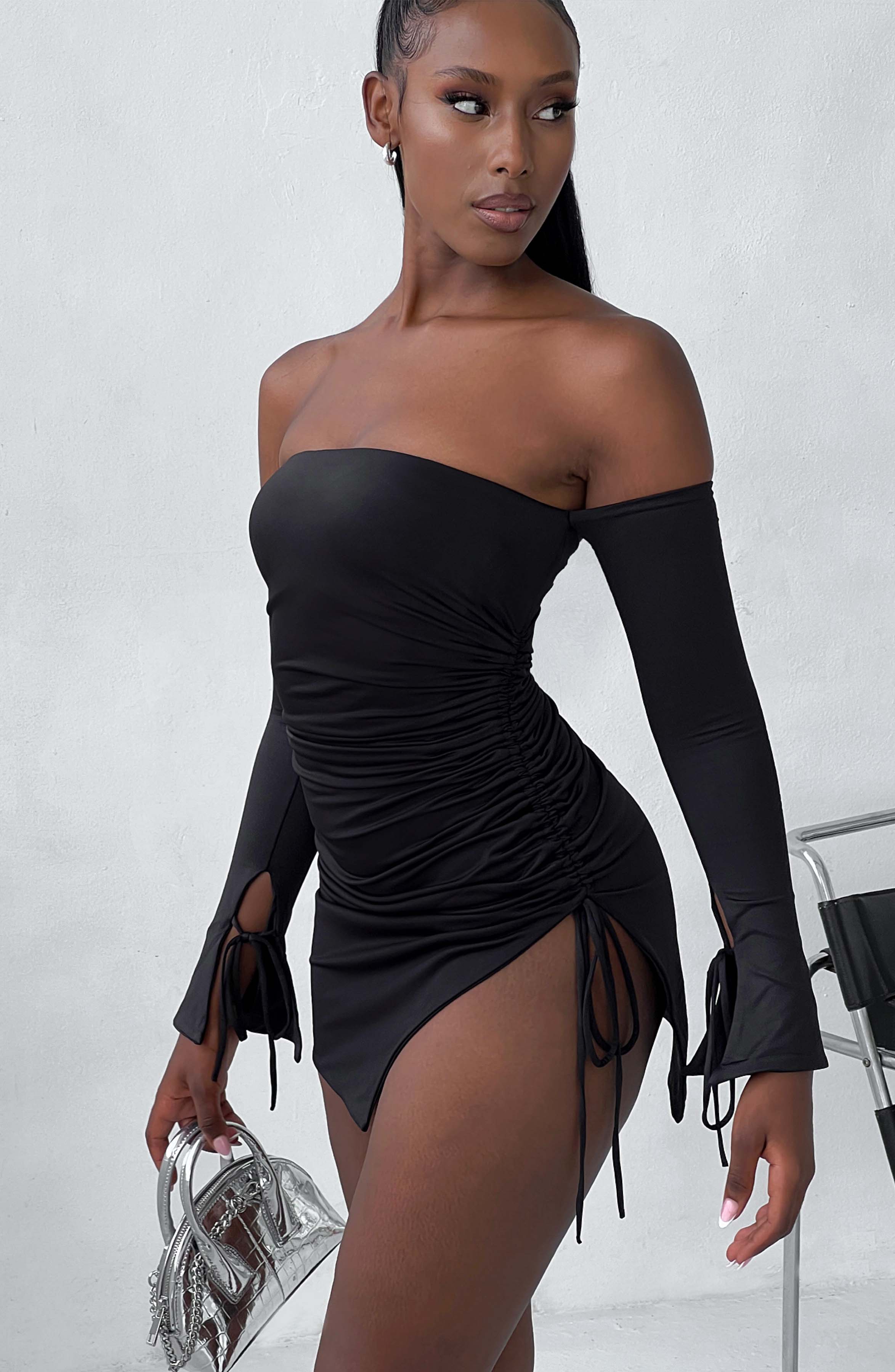 Becca Mini Dress - Black - Image 8