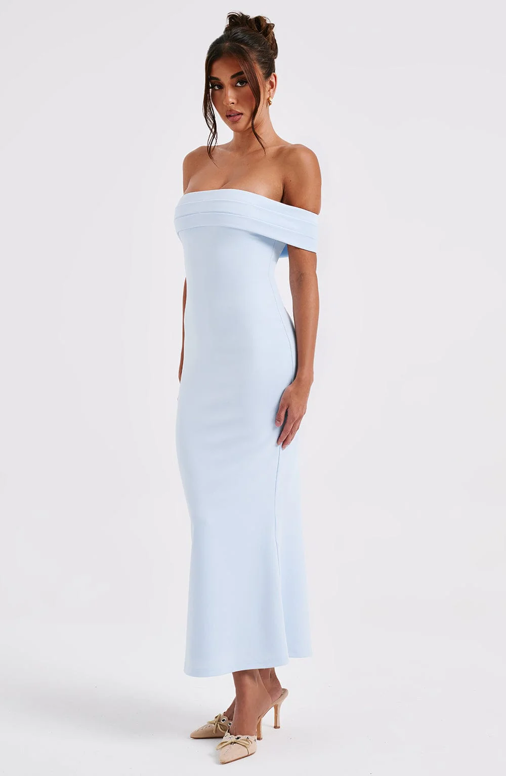 Bex Midi Dress - Blue - Image 4