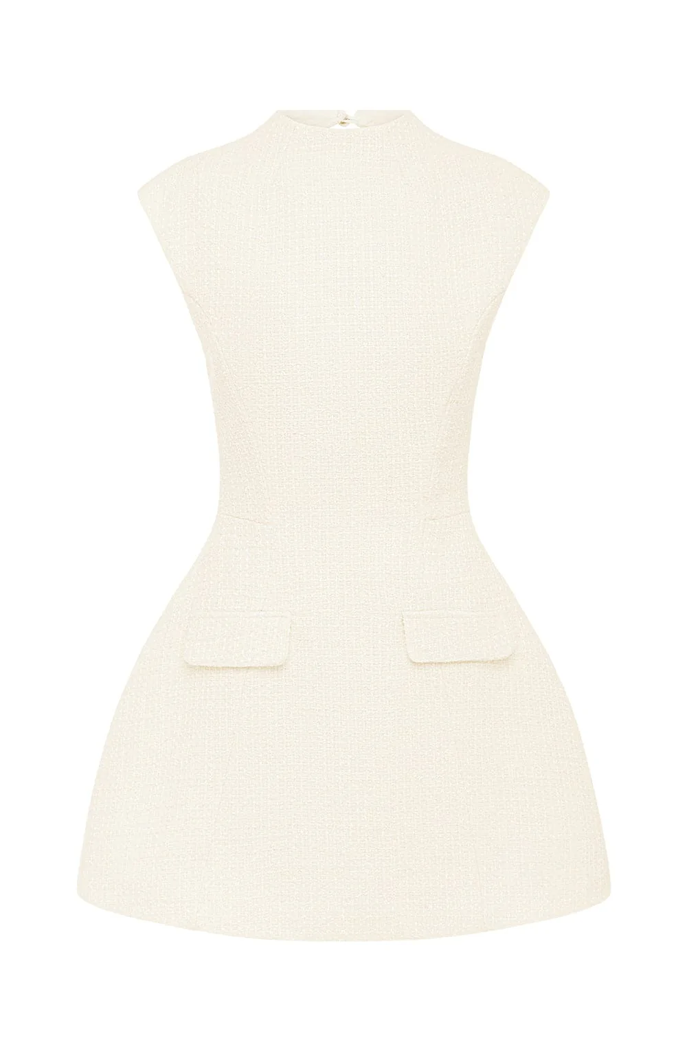 Blake Mini Dress - Ivory - Image 10