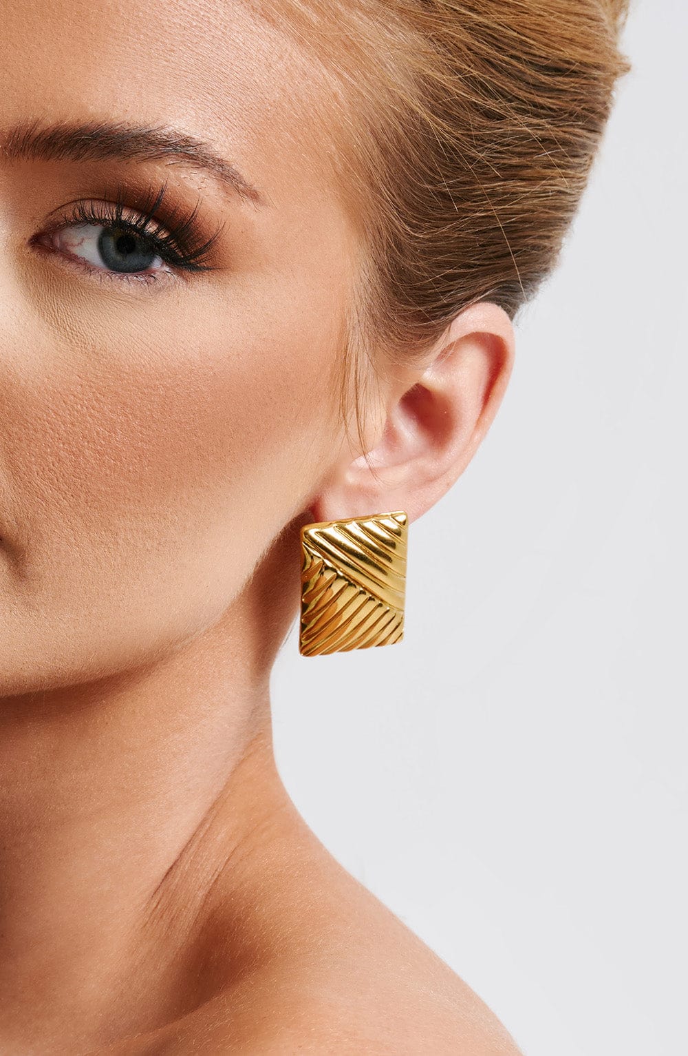 Bronte Earrings - Gold - Image 2