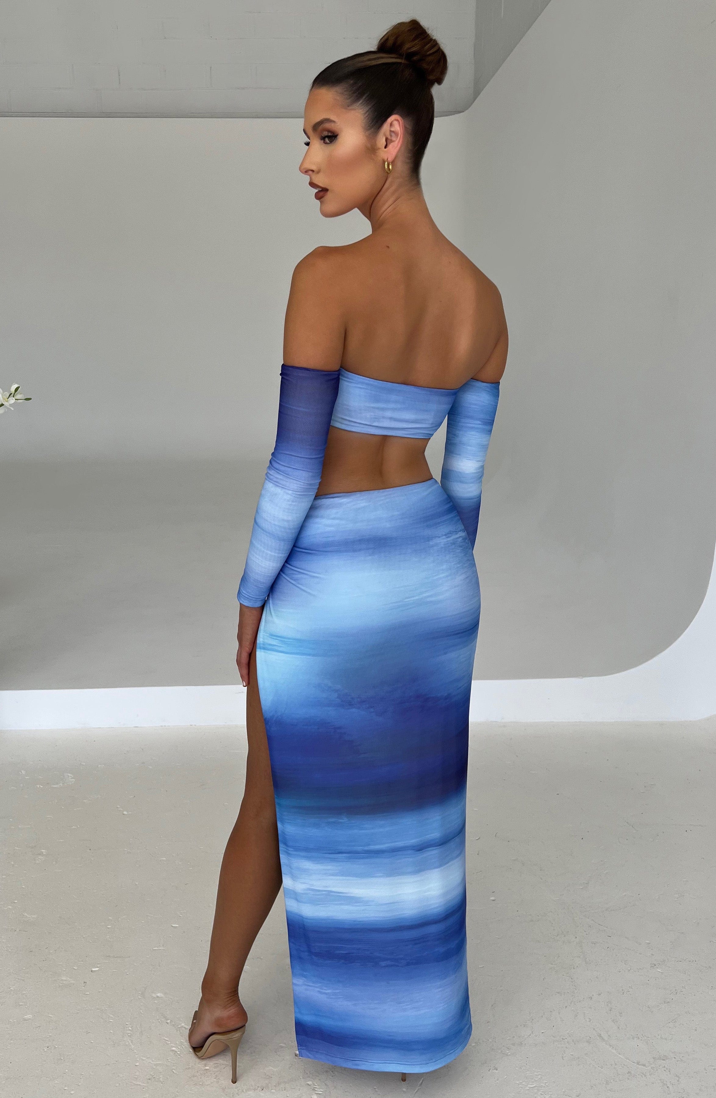 Brynn Top - Blue Haze Print - Image 9