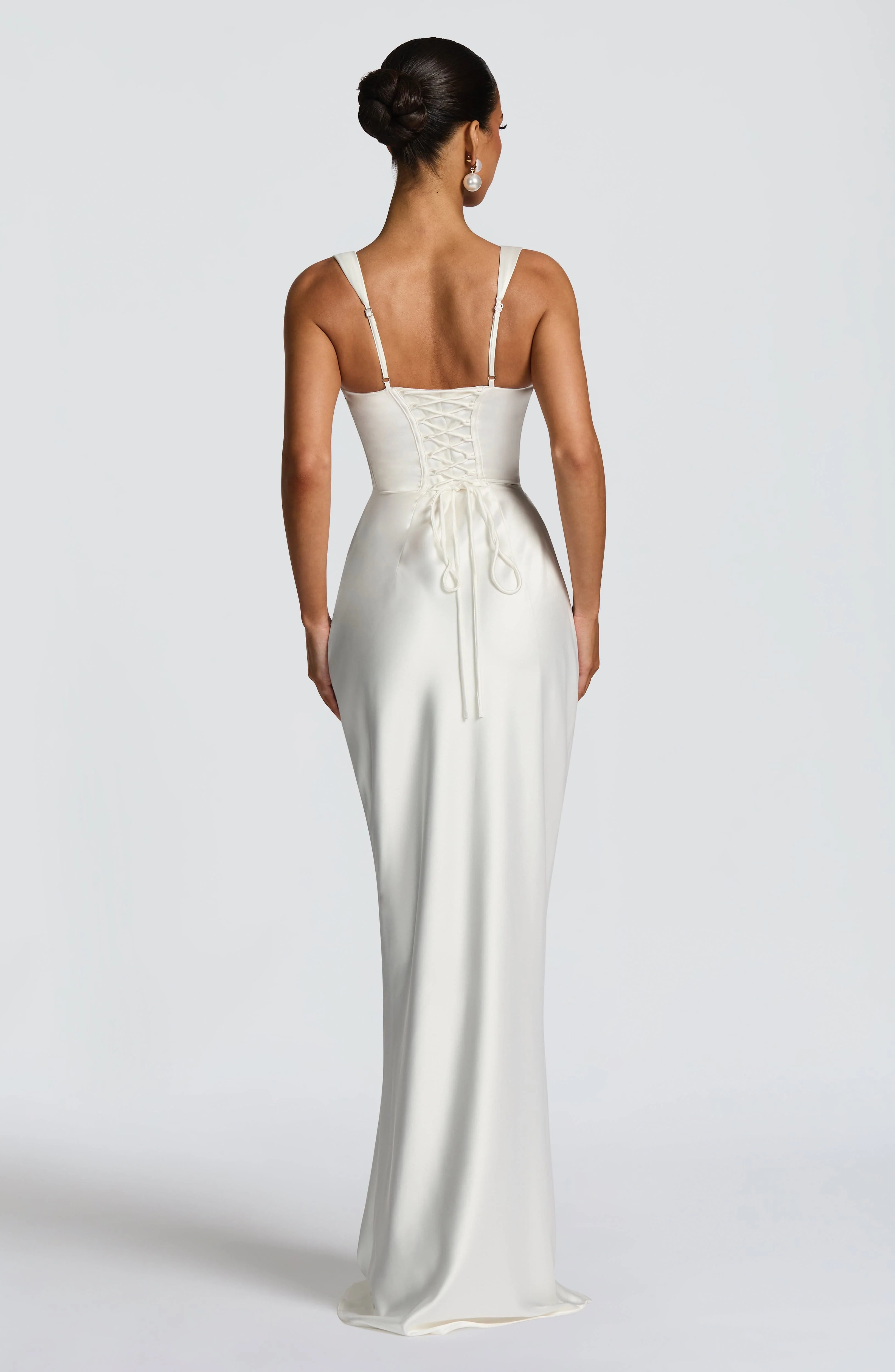Calanthe Maxi Dress - Ivory - Image 3