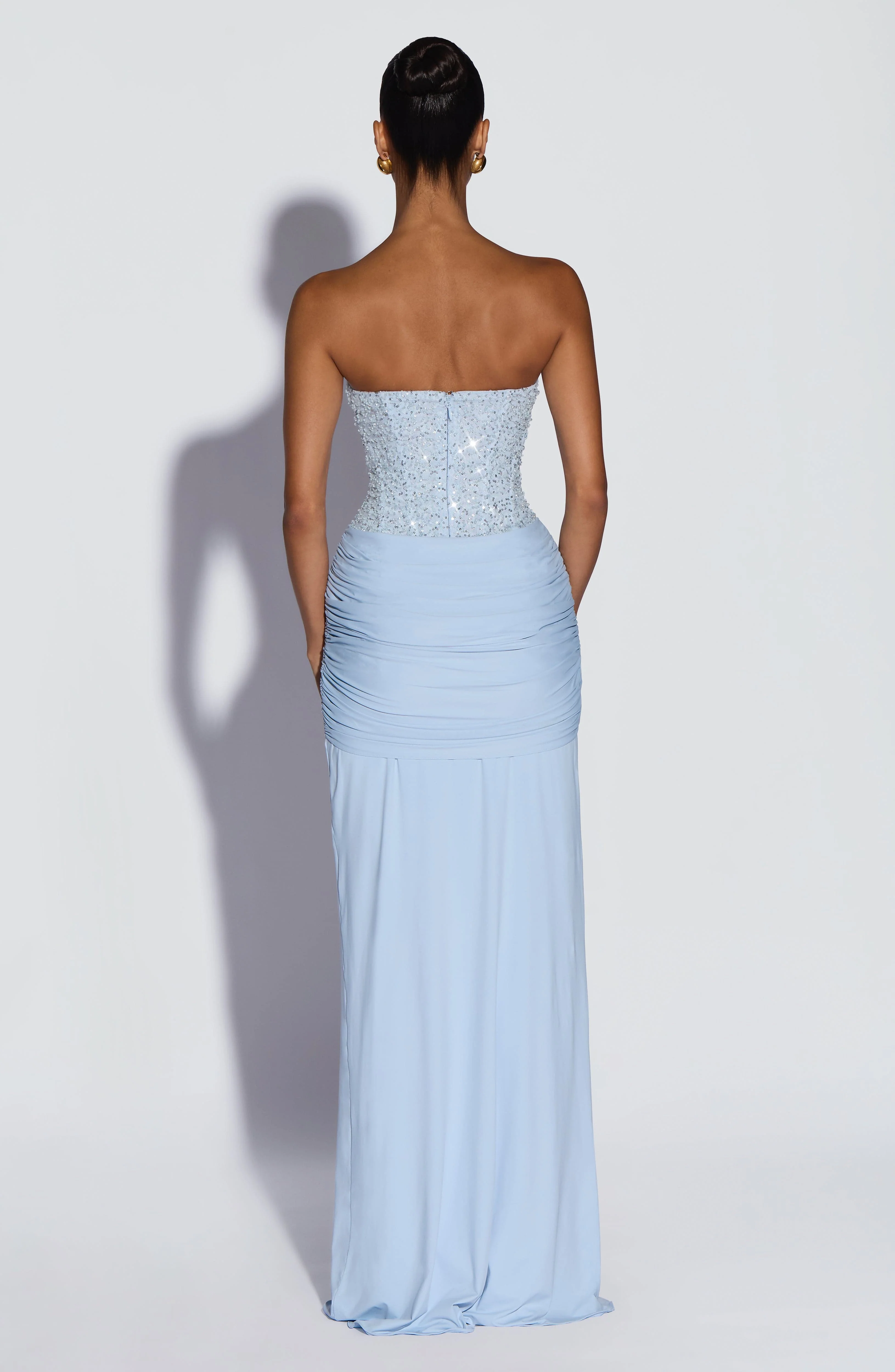 Carina Maxi Dress - Glacier Blue - Image 3