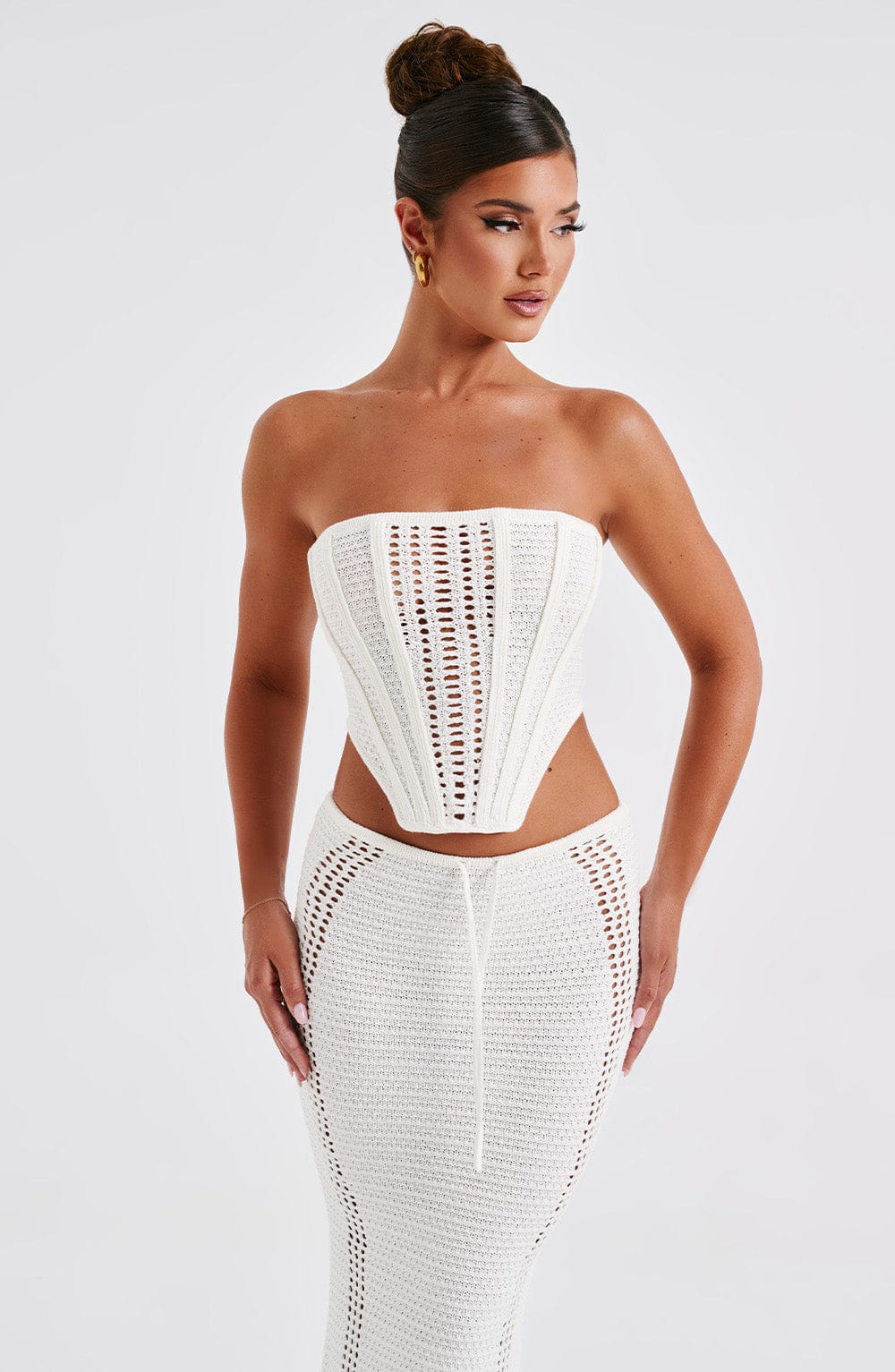 Carly Corset - White - Image 11