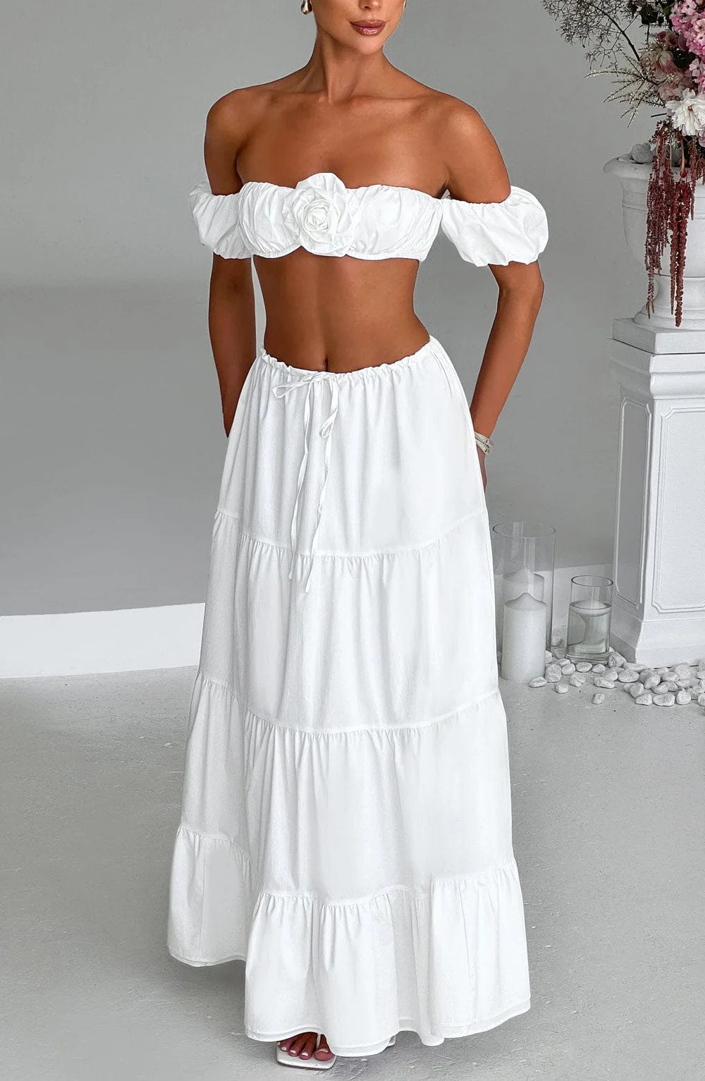Carmen Top - Ivory - Image 6