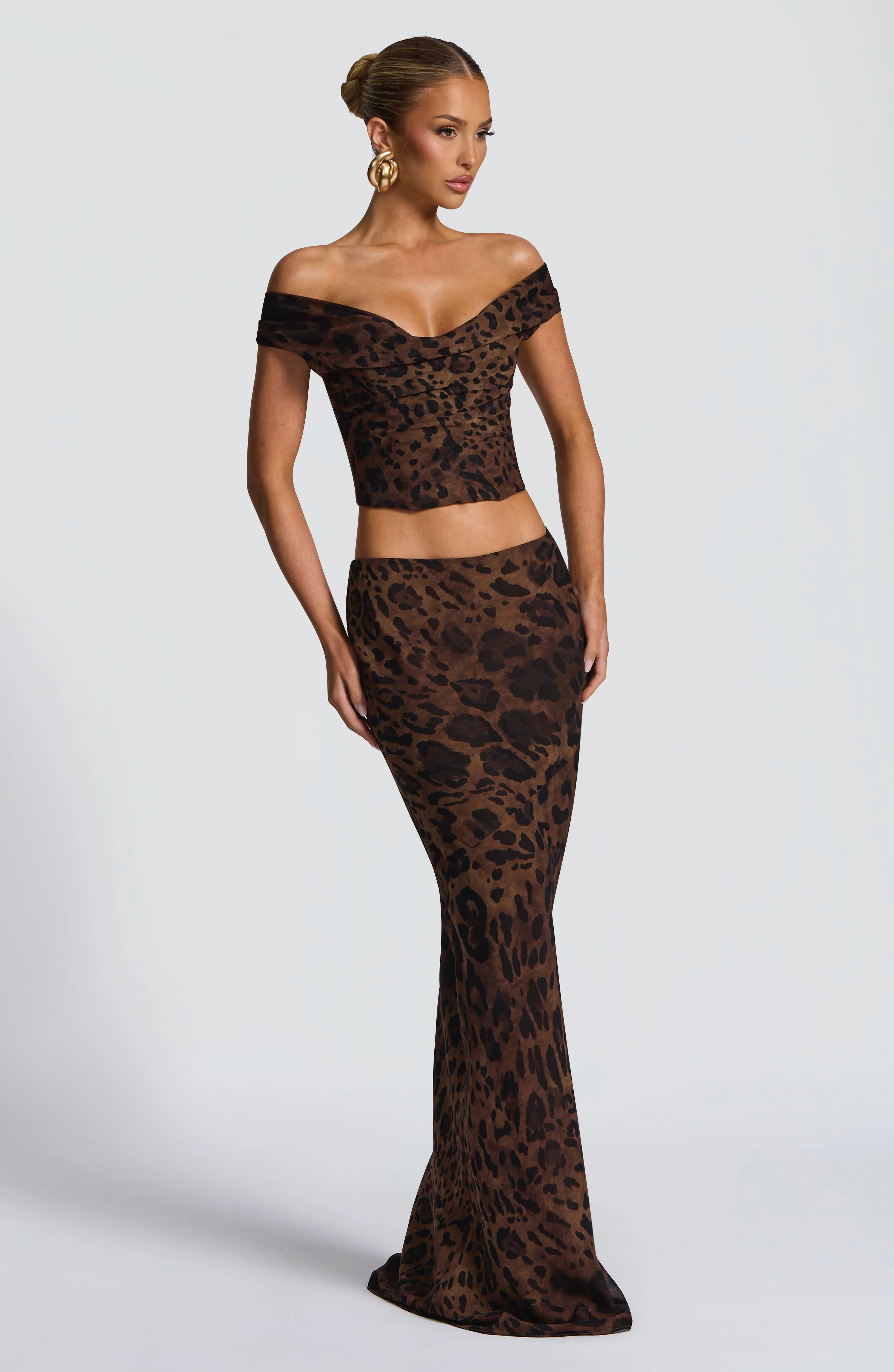 Chrysoula Top - Leopard Print - Image 7