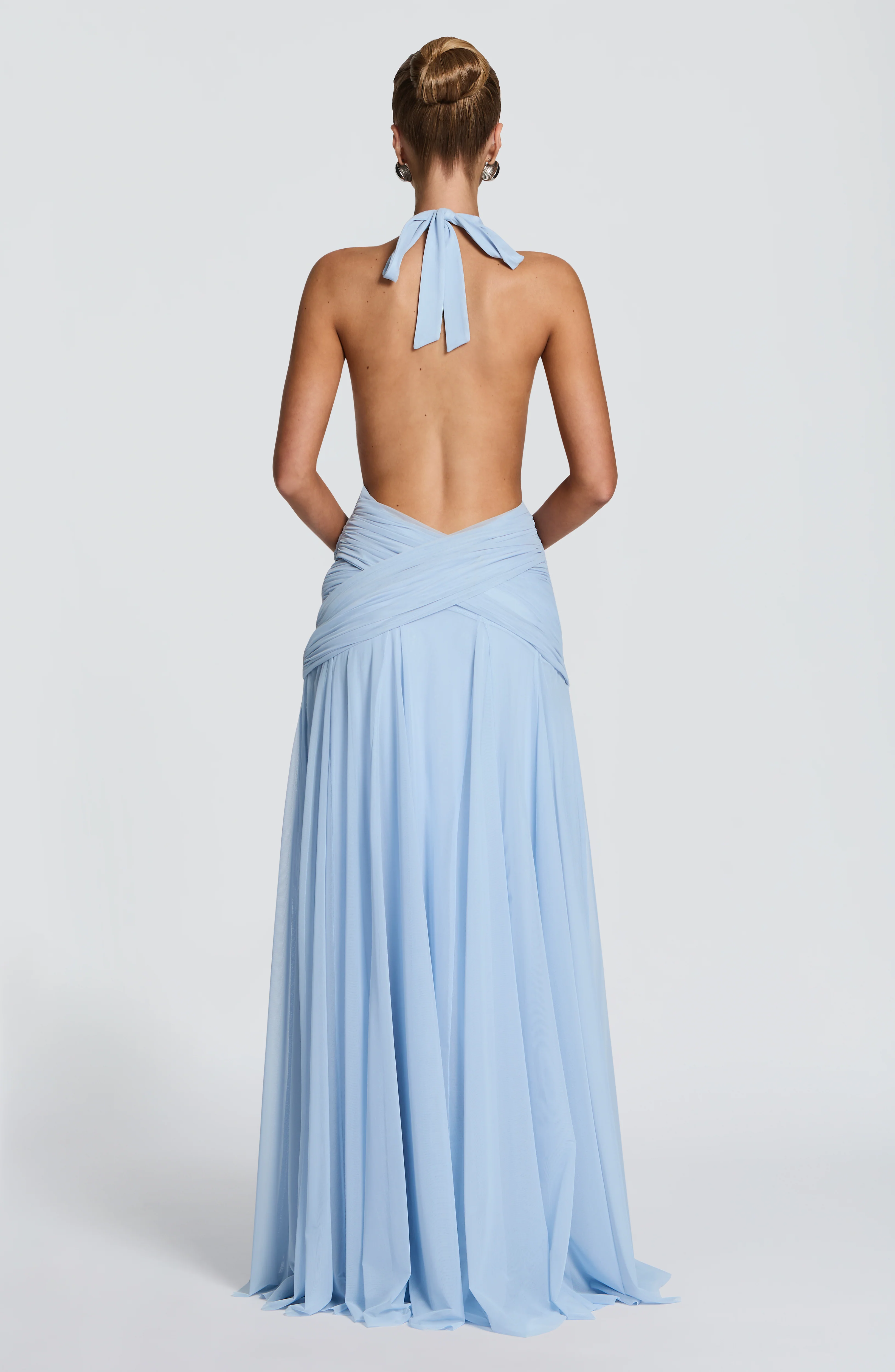 Cleo Maxi Dress - Glacier Blue - Image 2