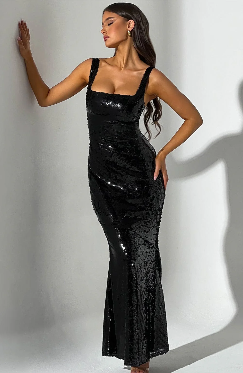 Corinne Maxi Dress - Black - Image 3