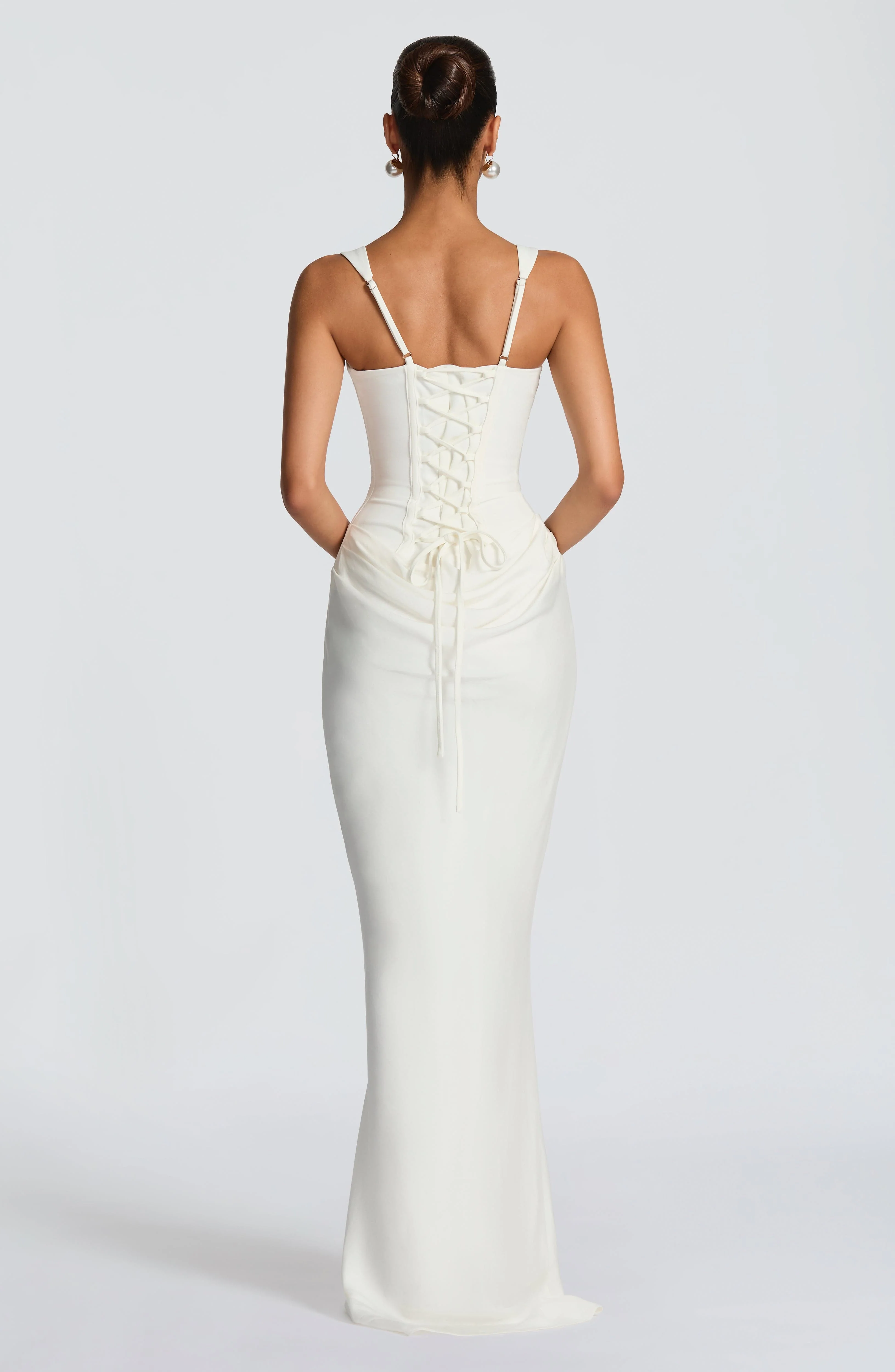 Cornelia Maxi Dress - Ivory - Image 3