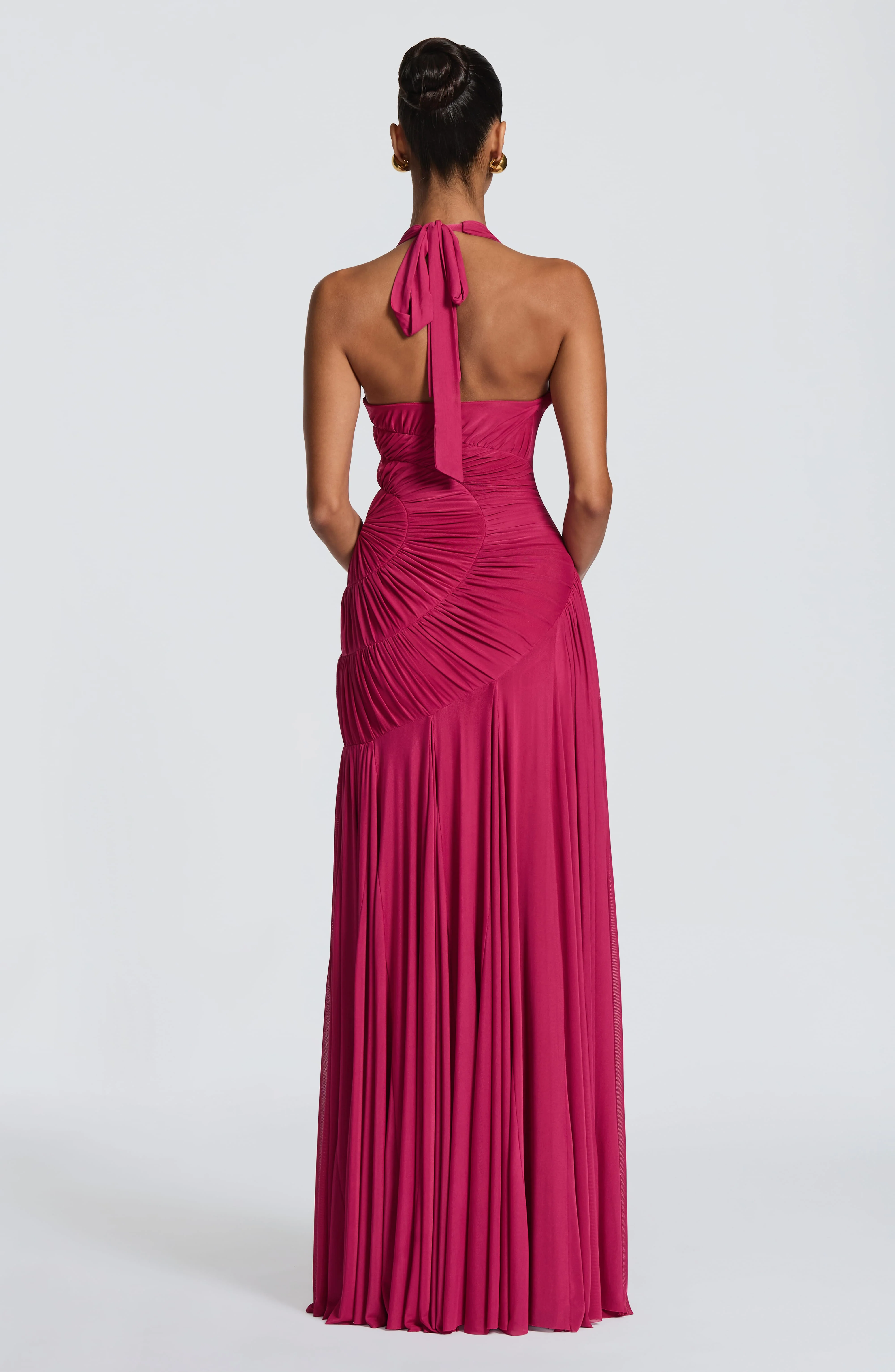 Cova Maxi Dress - Raspberry - Image 2
