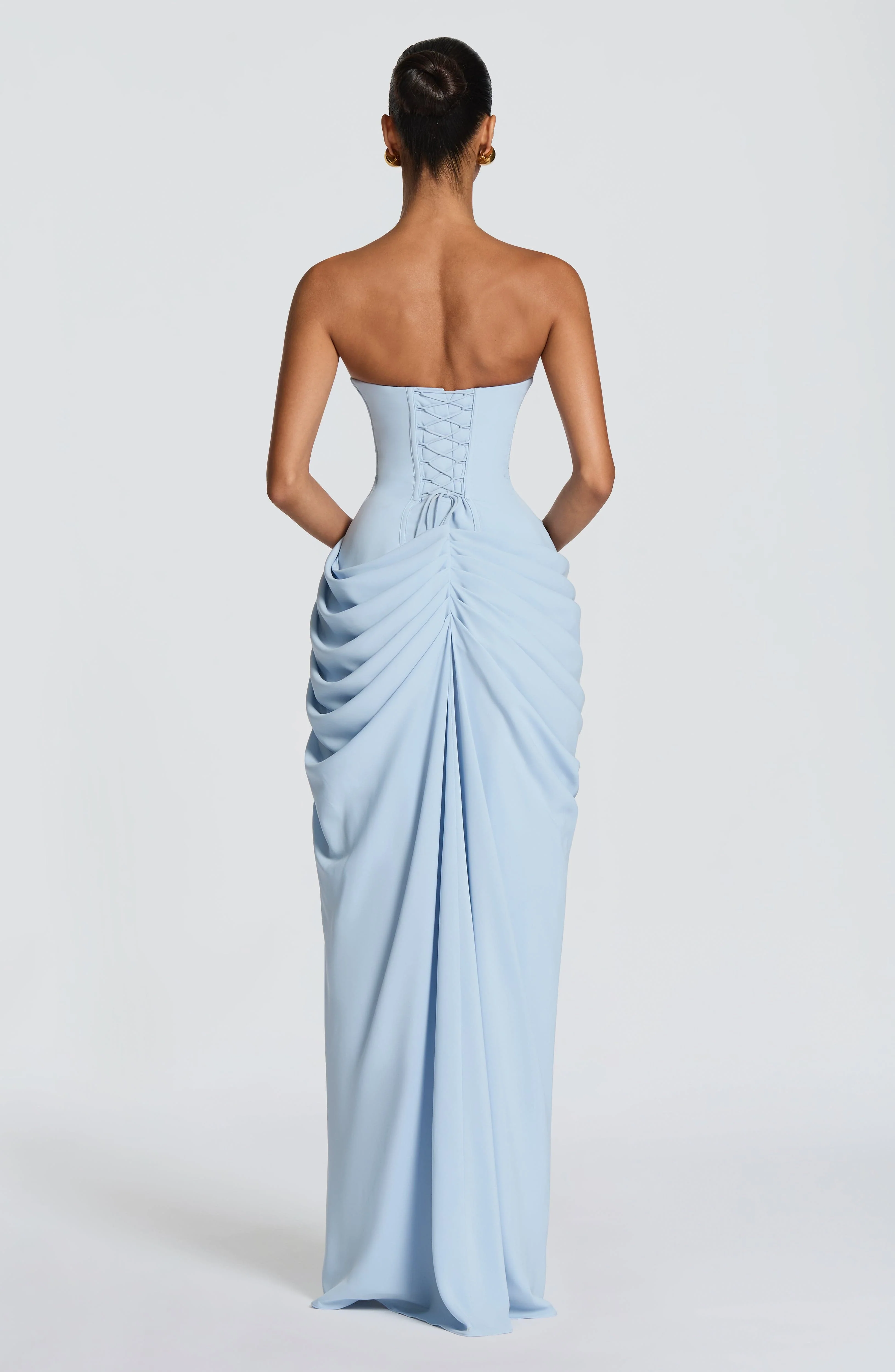 Cyra Maxi Dress - Glacier Blue - Image 3