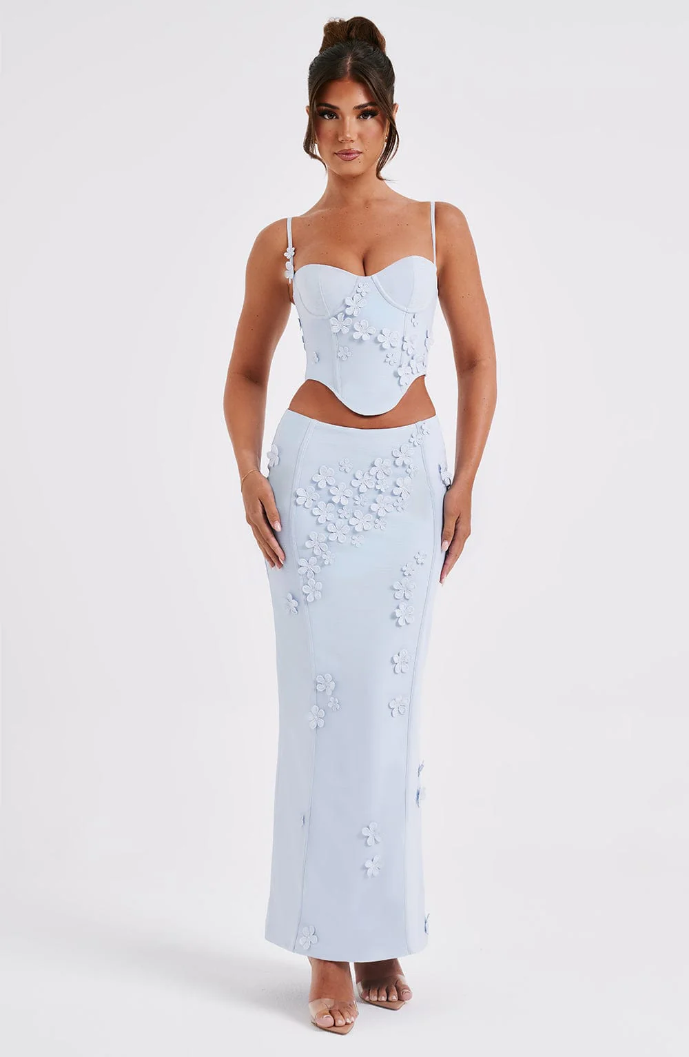 Dalary Maxi Skirt - Blue - Image 3