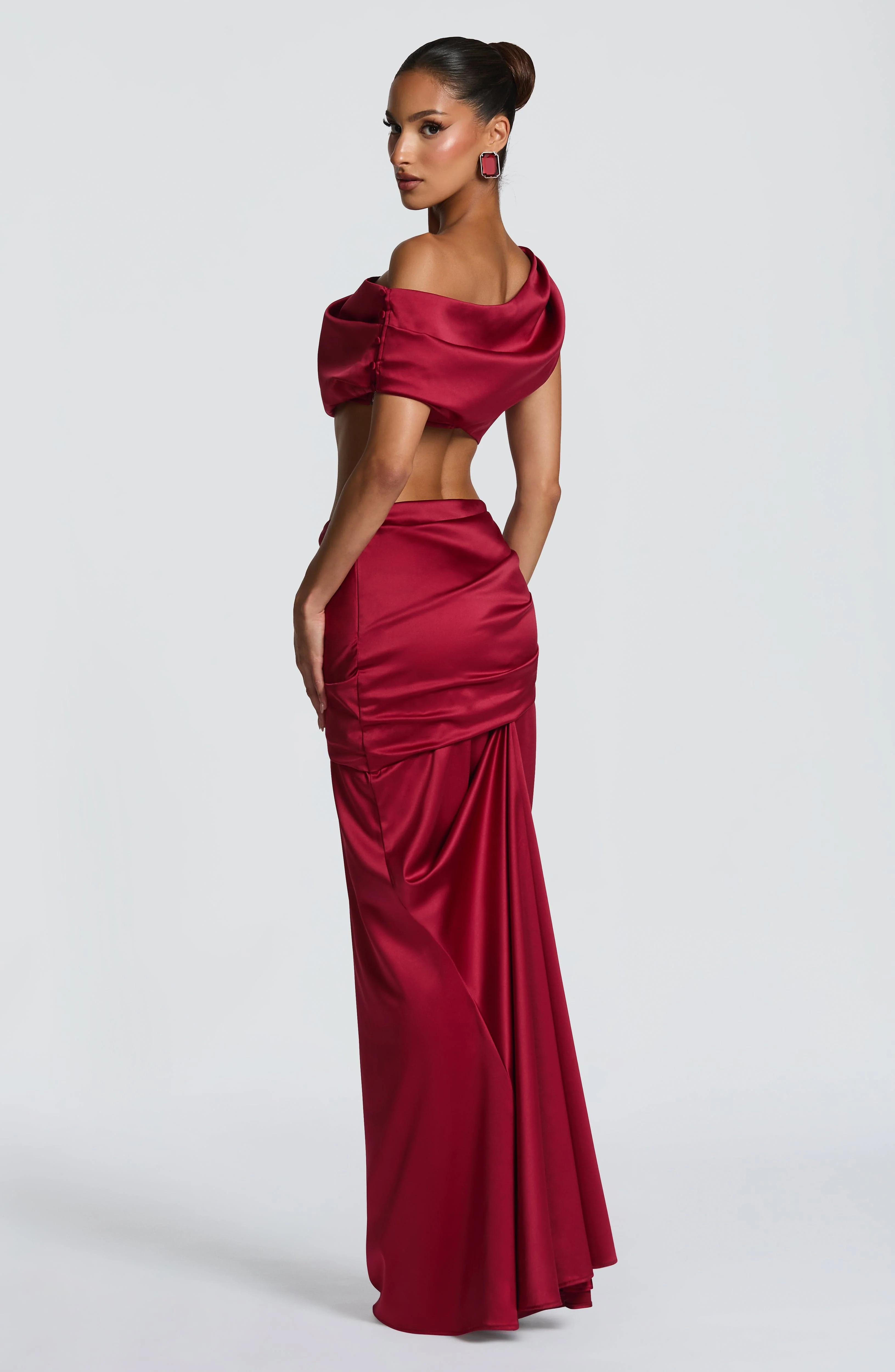 Edwina Top - Burgundy - Image 4