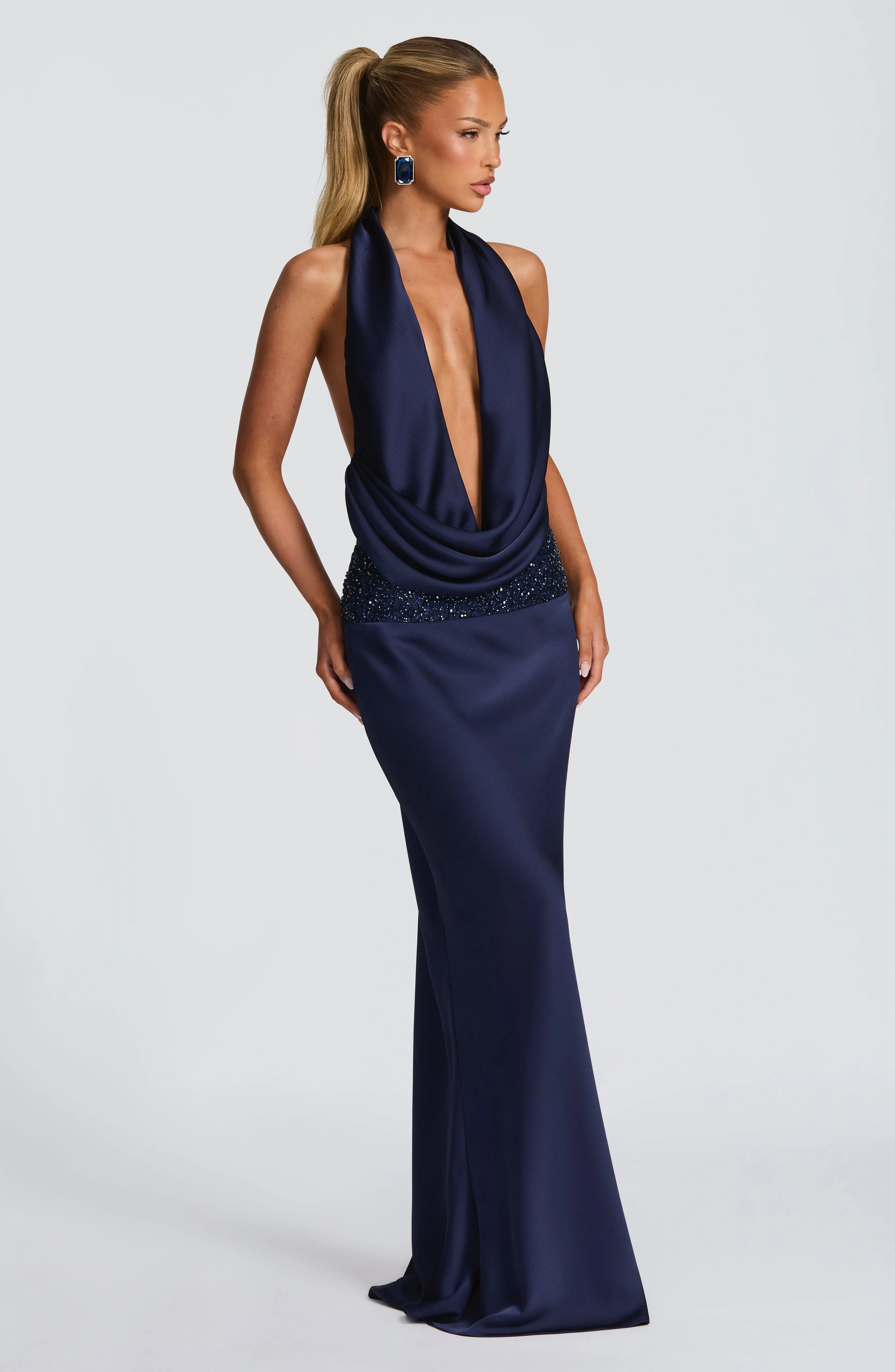 Eleni Bodysuit - Navy - Image 14