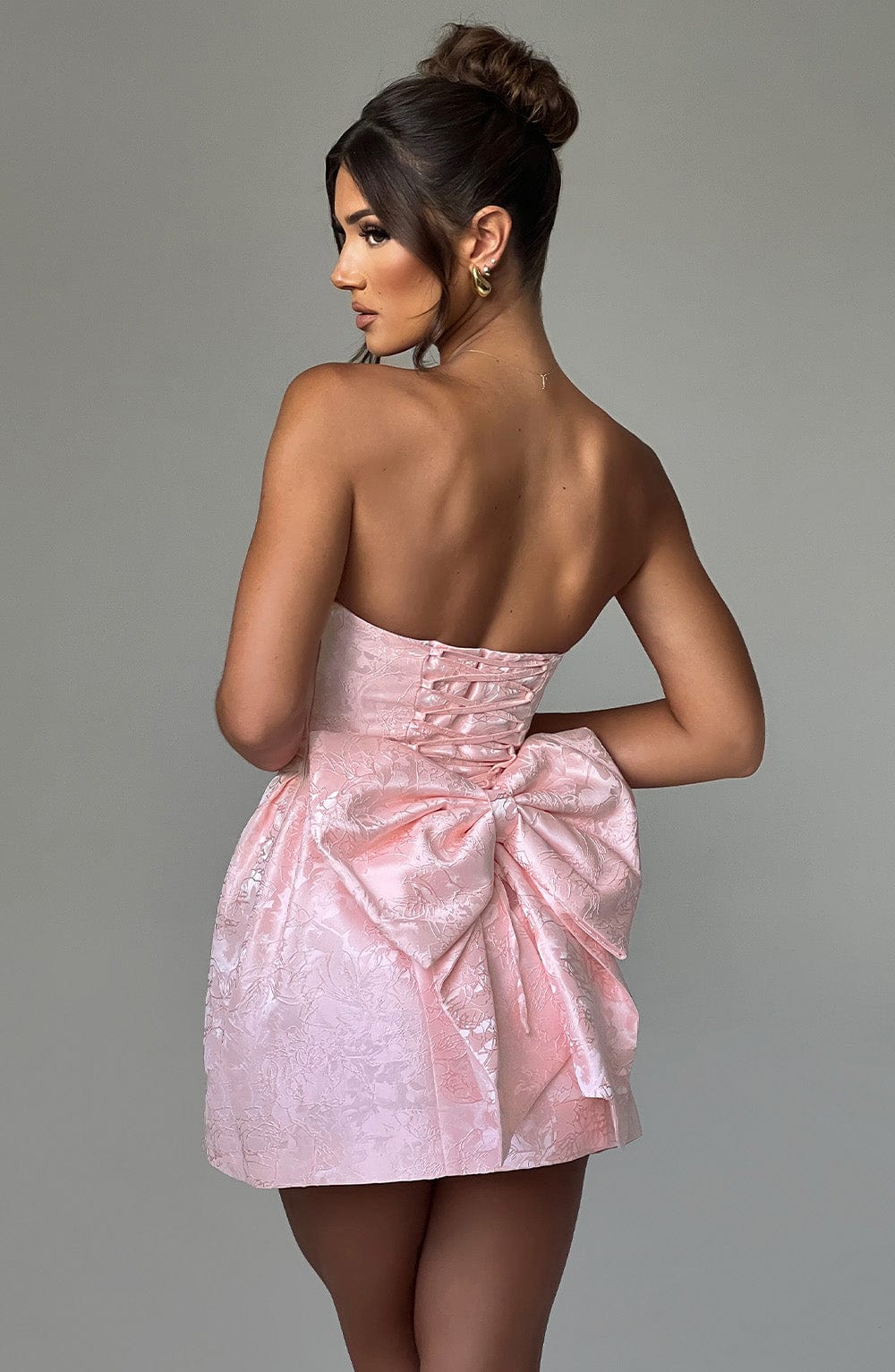 Elenora Mini Dress - Blush - Image 4