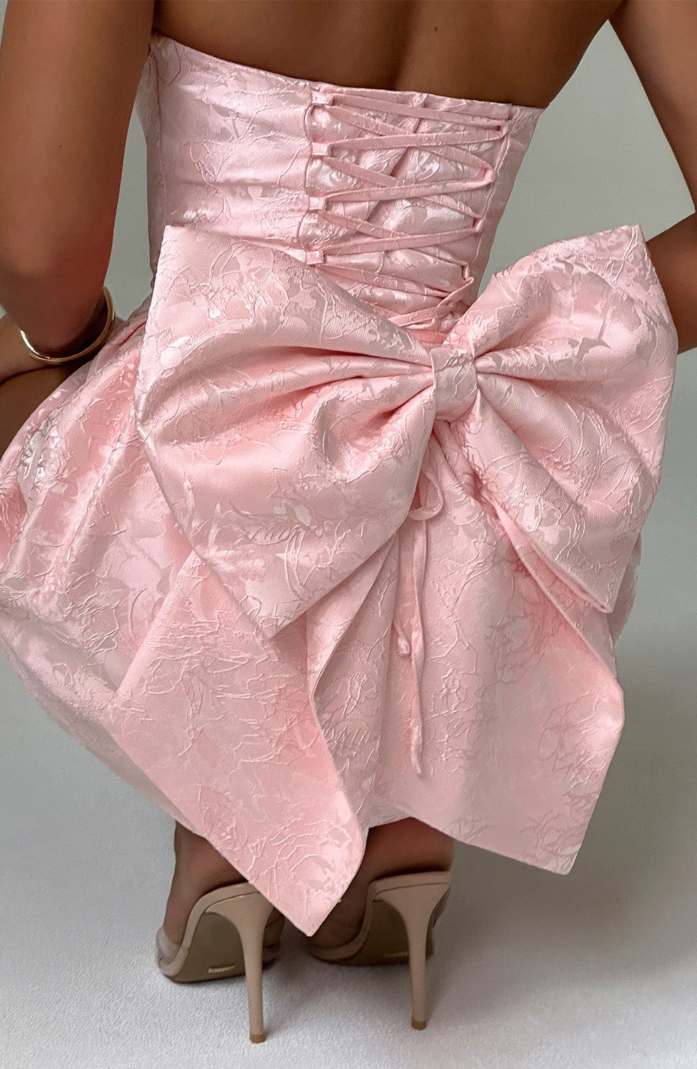 Elenora Mini Dress - Blush - Image 5