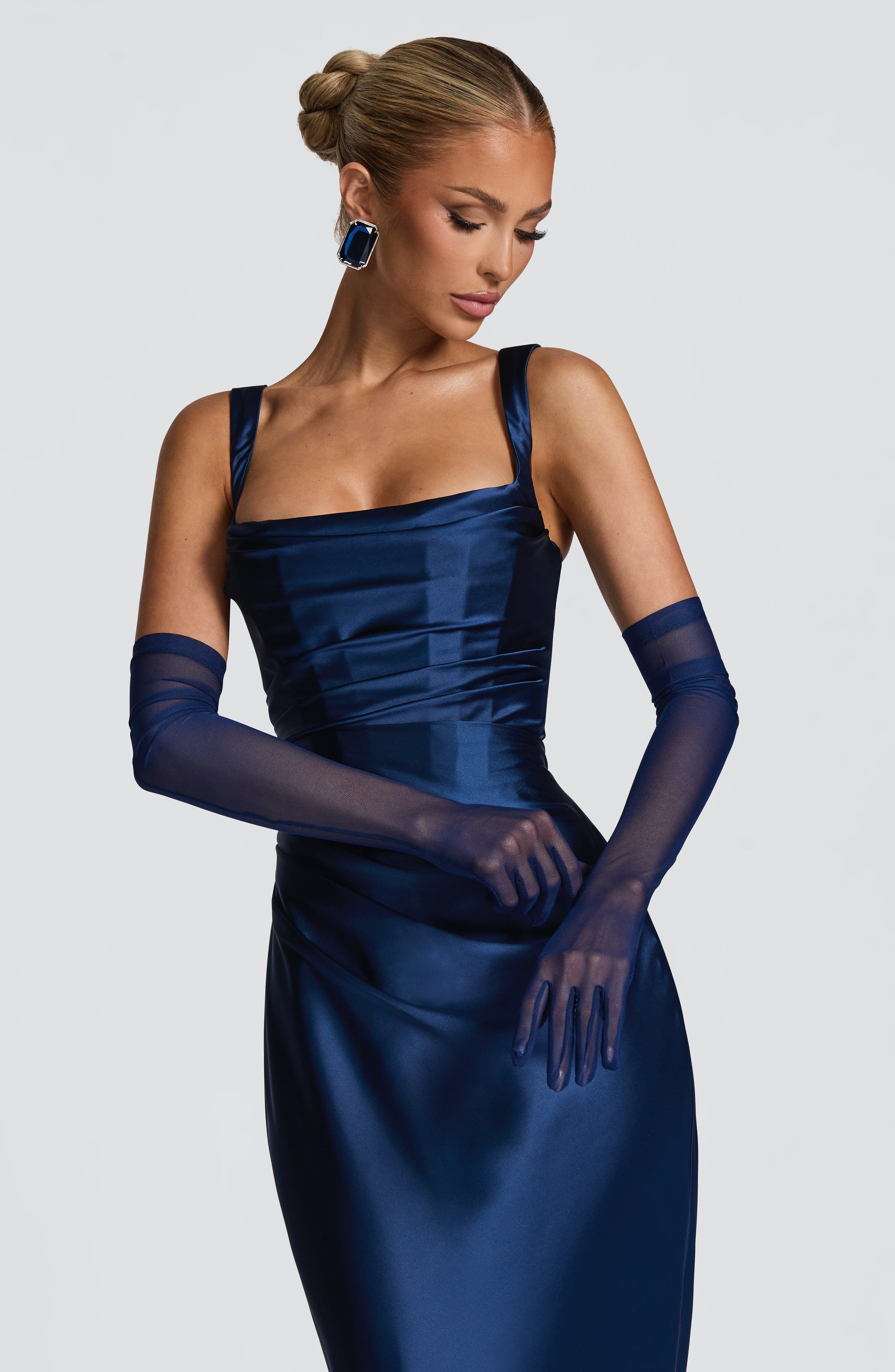 Eli Gloves - Navy - Image 4