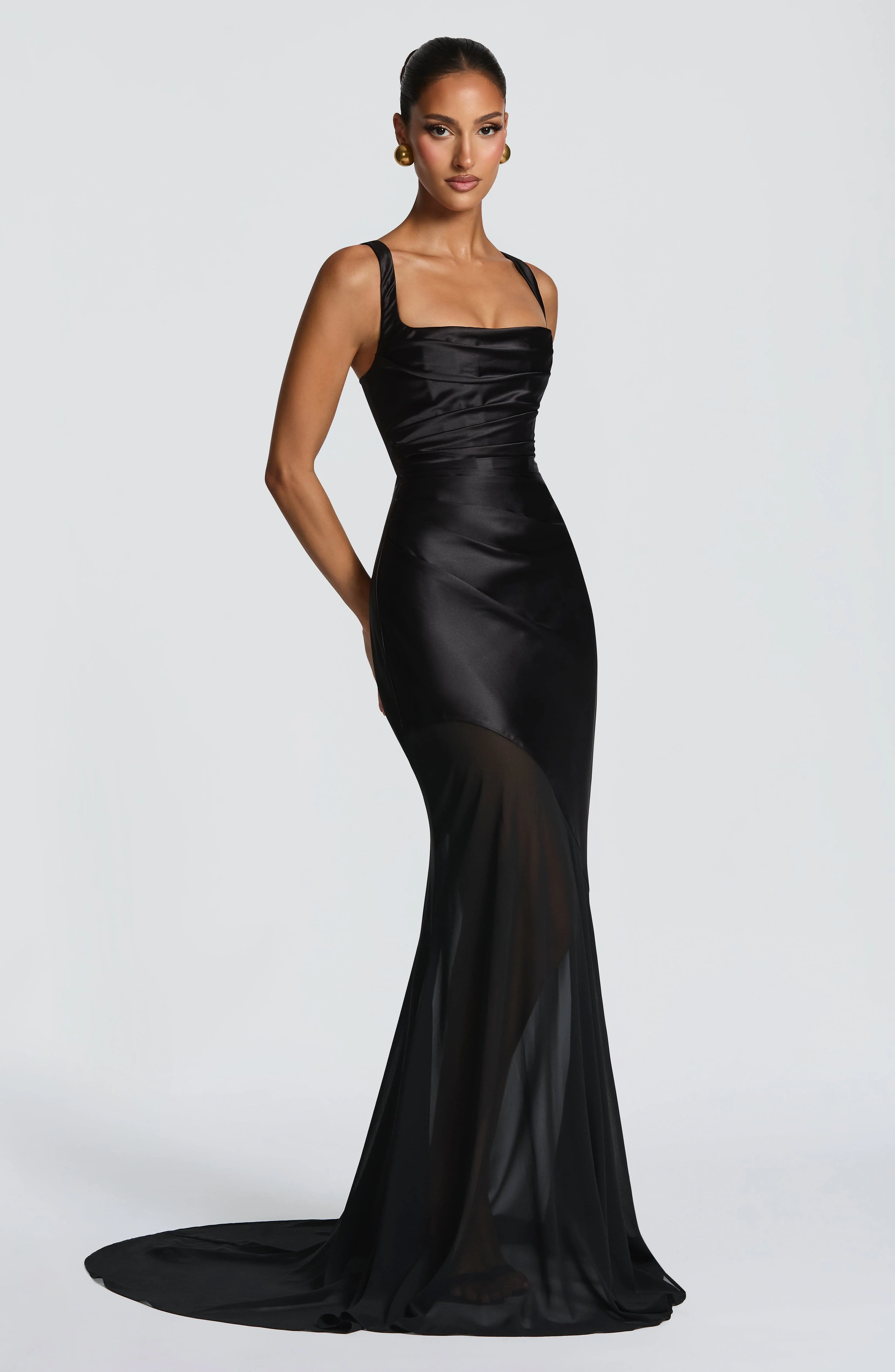 Eliza Gown - Black - Image 5