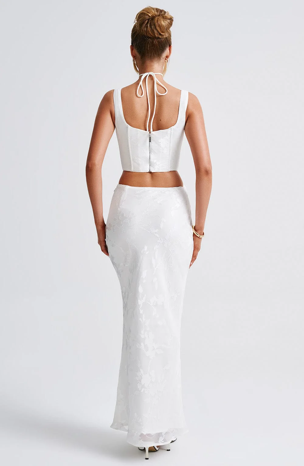 Elizabeth Maxi Skirt - Ivory - Image 2