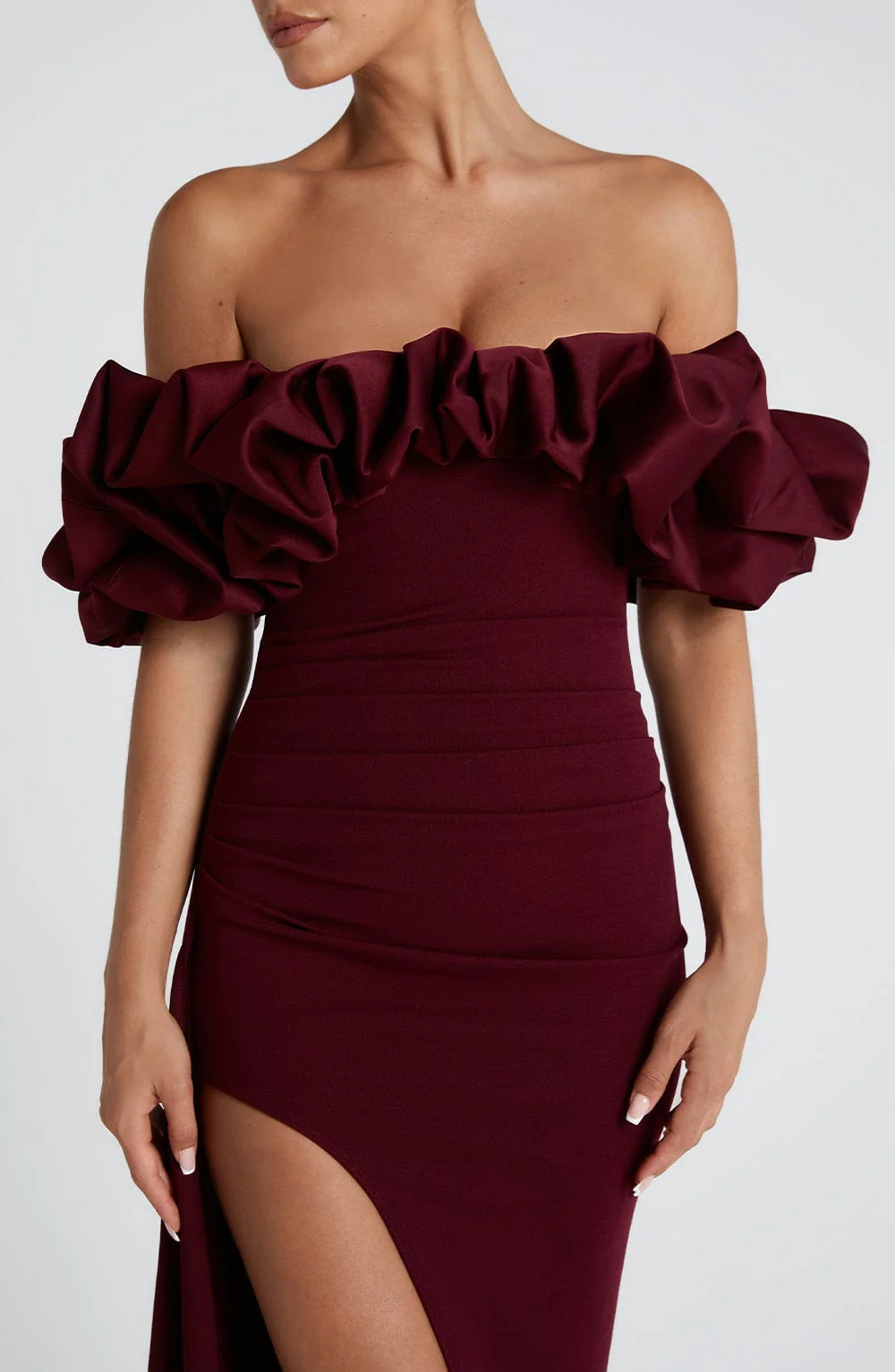 Elsie Maxi Dress - Cherry Lacquer - Image 9