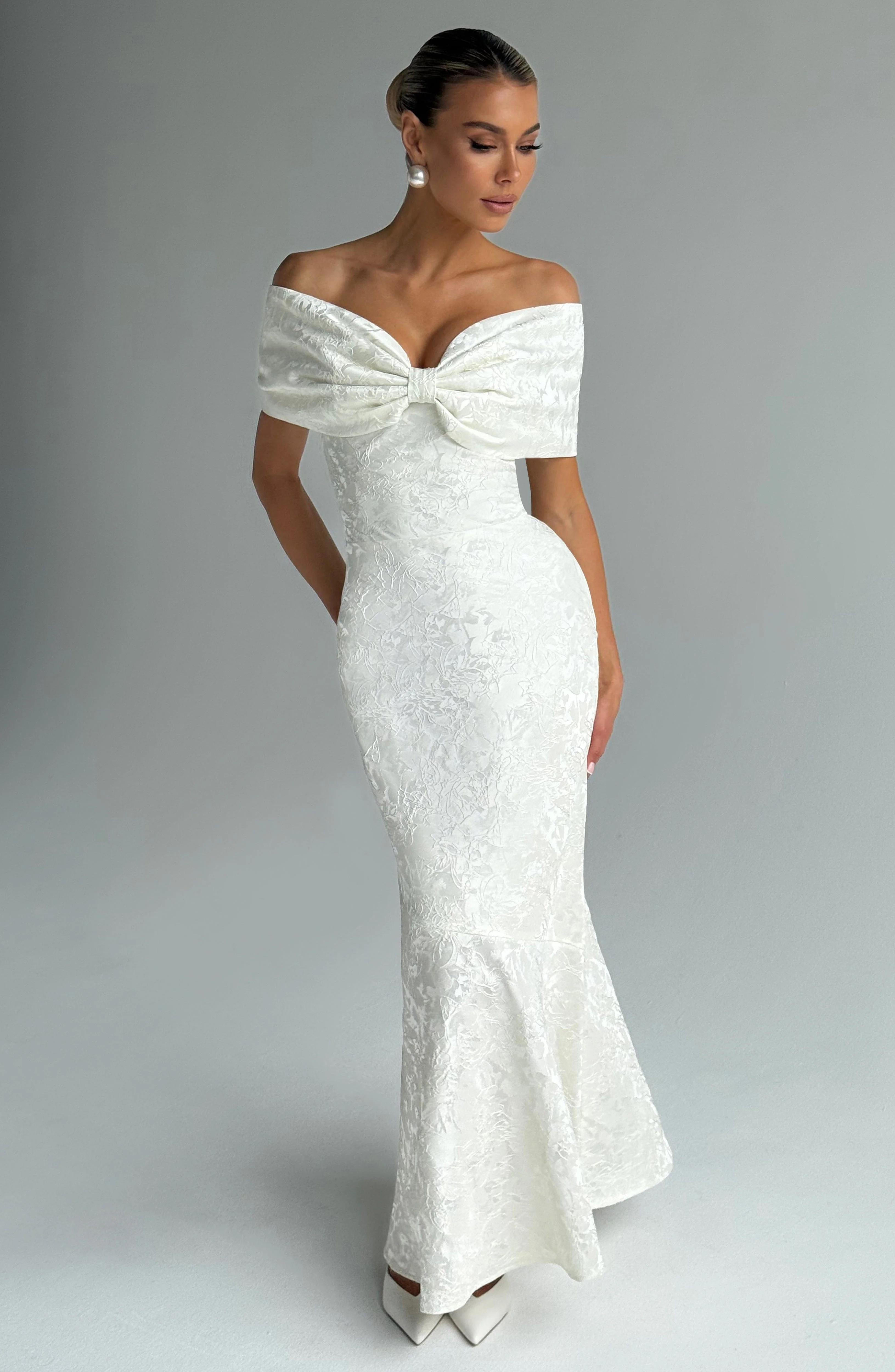 Emberly Maxi Dress - Ivory - Image 5