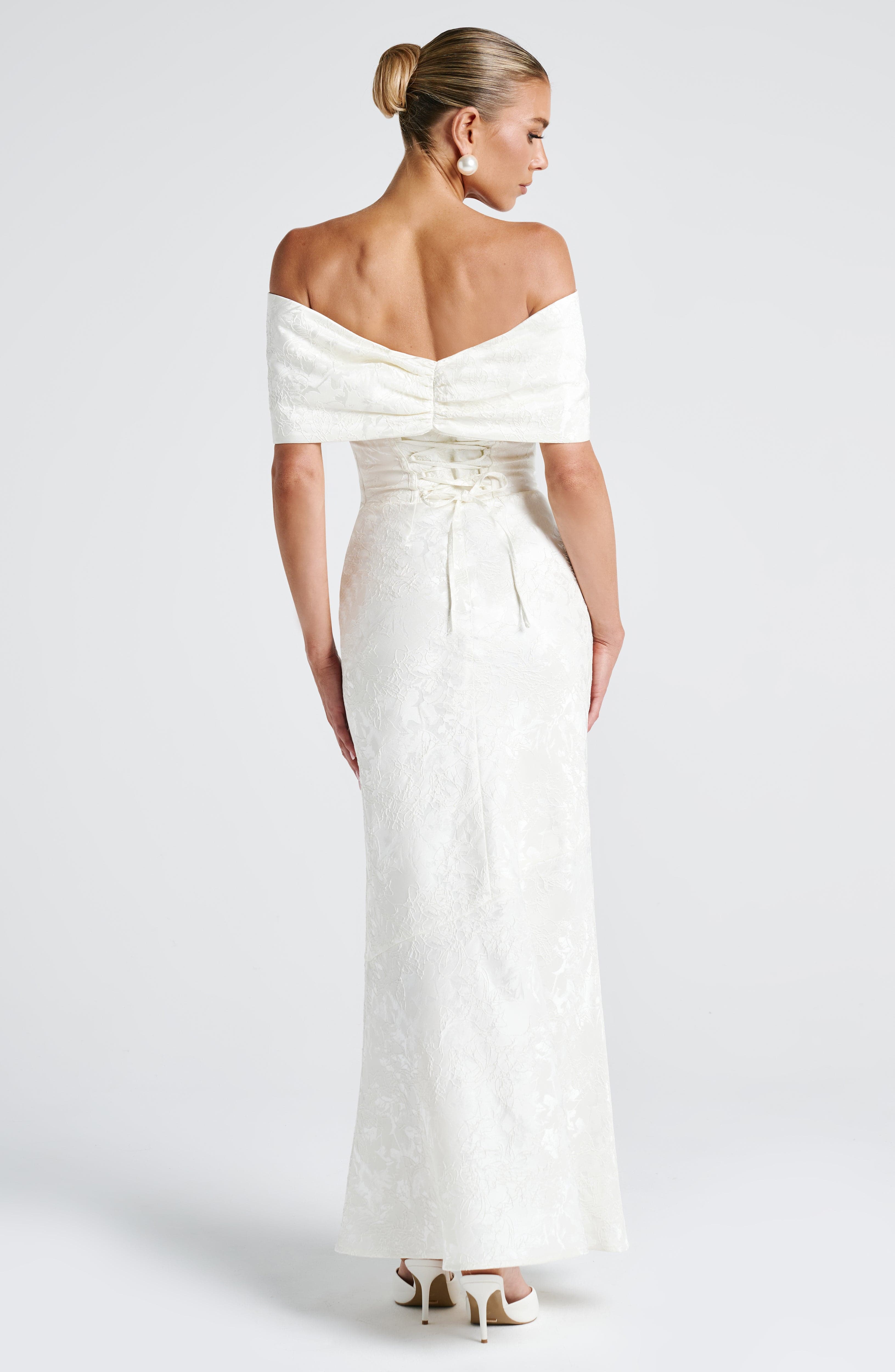 Emberly Maxi Dress - Ivory - Image 6