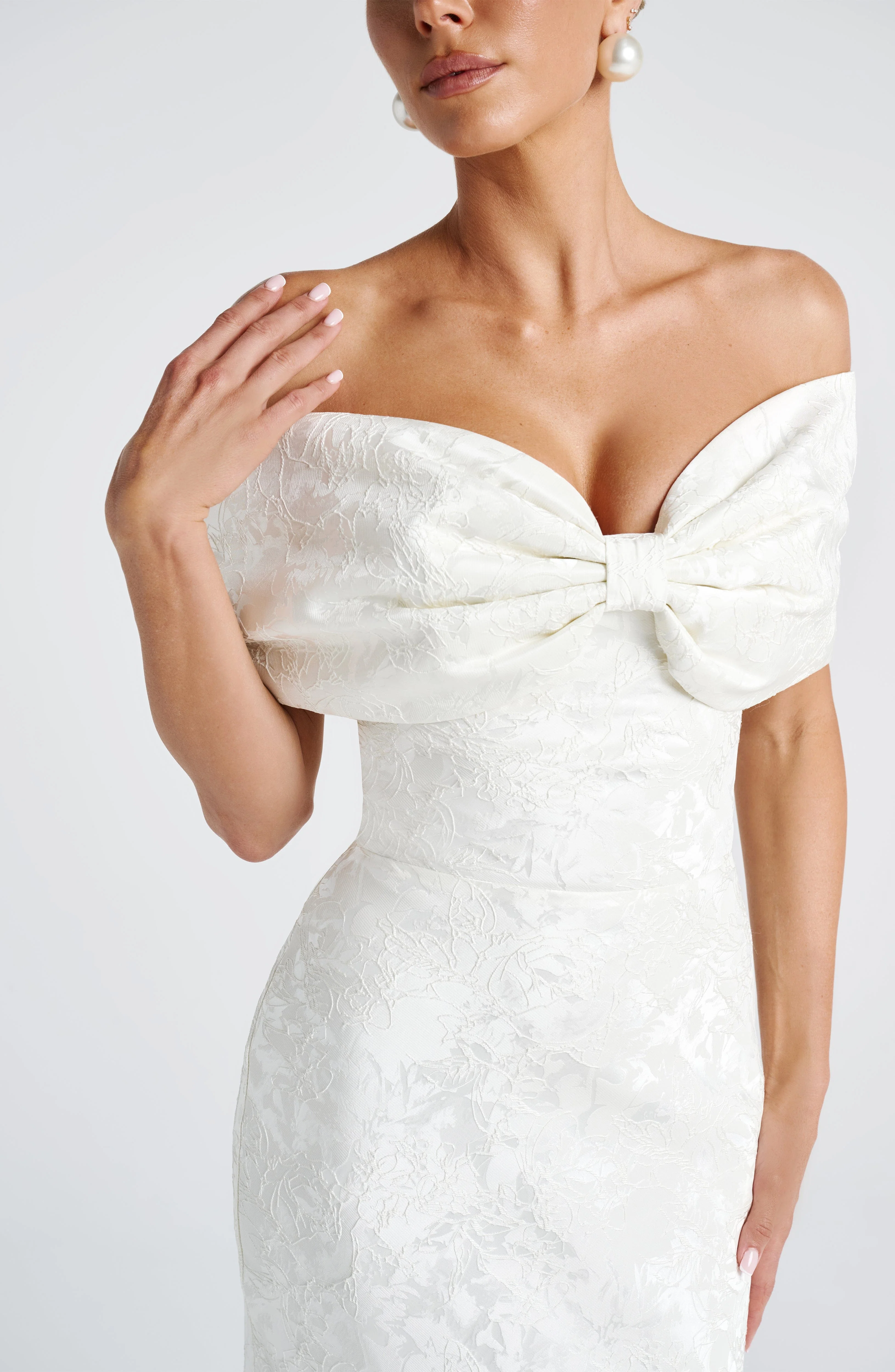 Emberly Maxi Dress - Ivory - Image 8