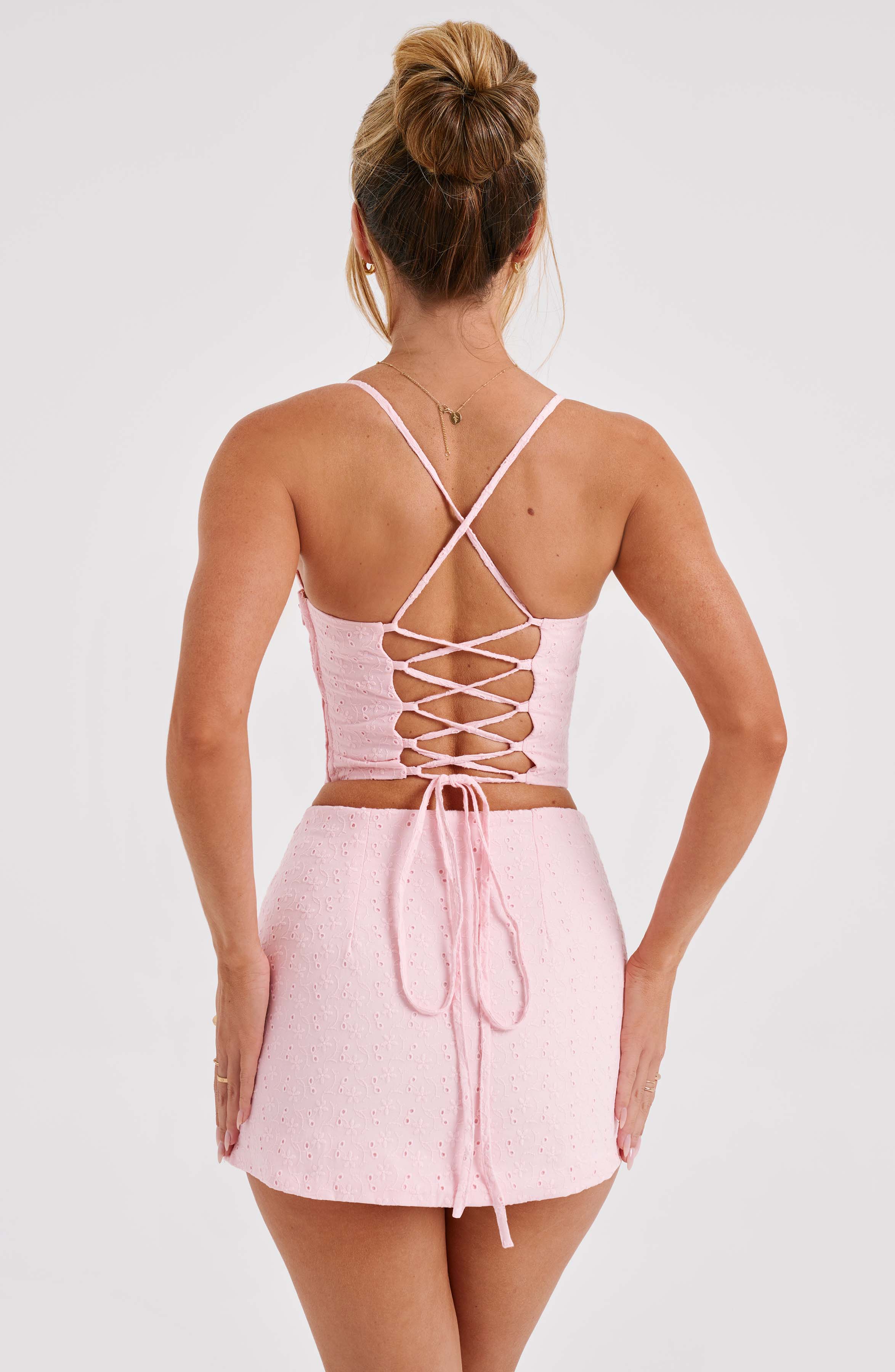Erika Mini Skirt - Blush - Image 3