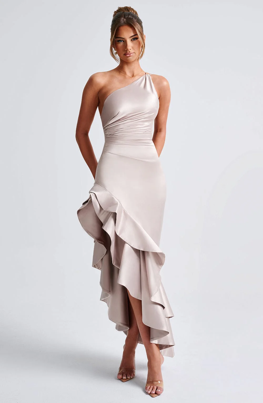 Esmeraya Maxi Dress - Champagne - Image 11