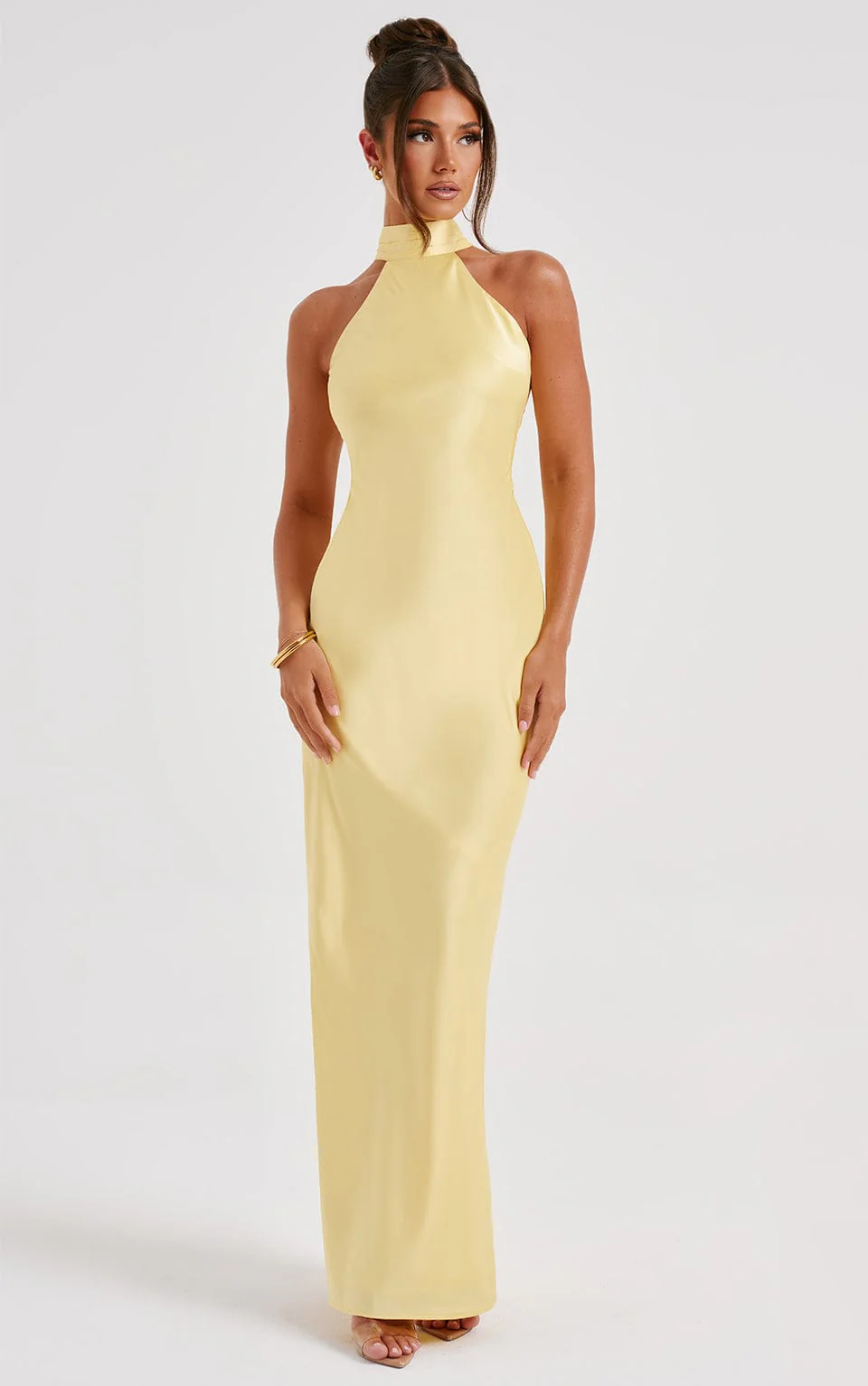 Etta Maxi Dress - Lemon - Image 11