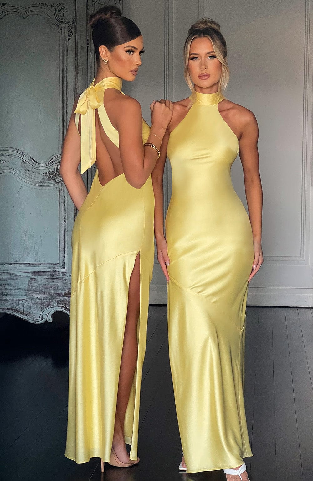 Etta Maxi Dress - Lemon - Image 14