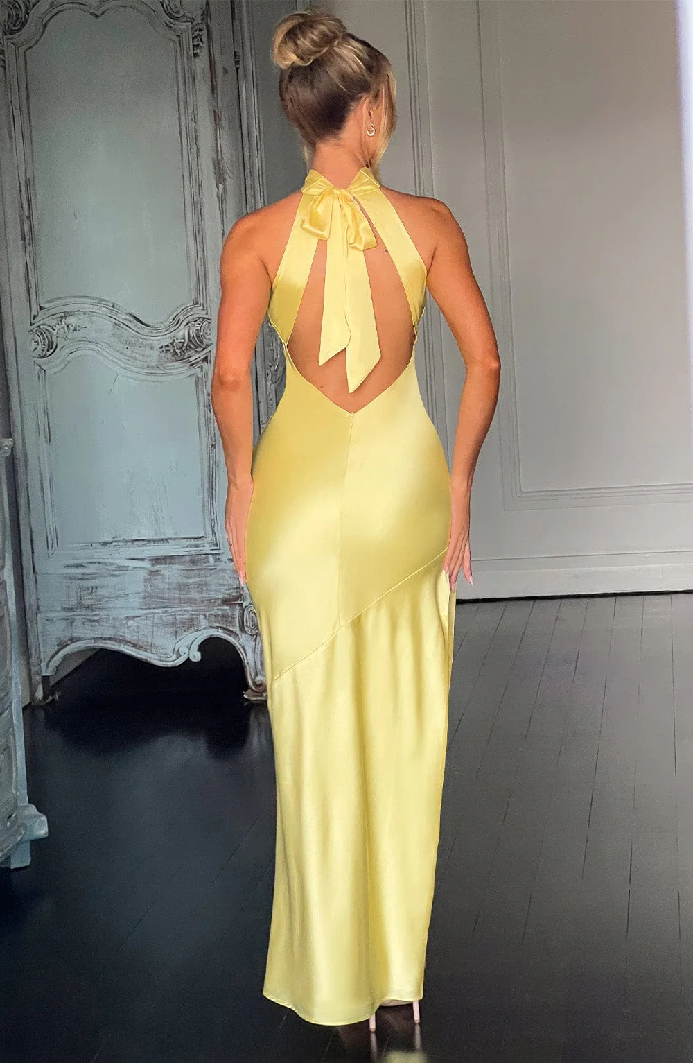 Etta Maxi Dress - Lemon - Image 16