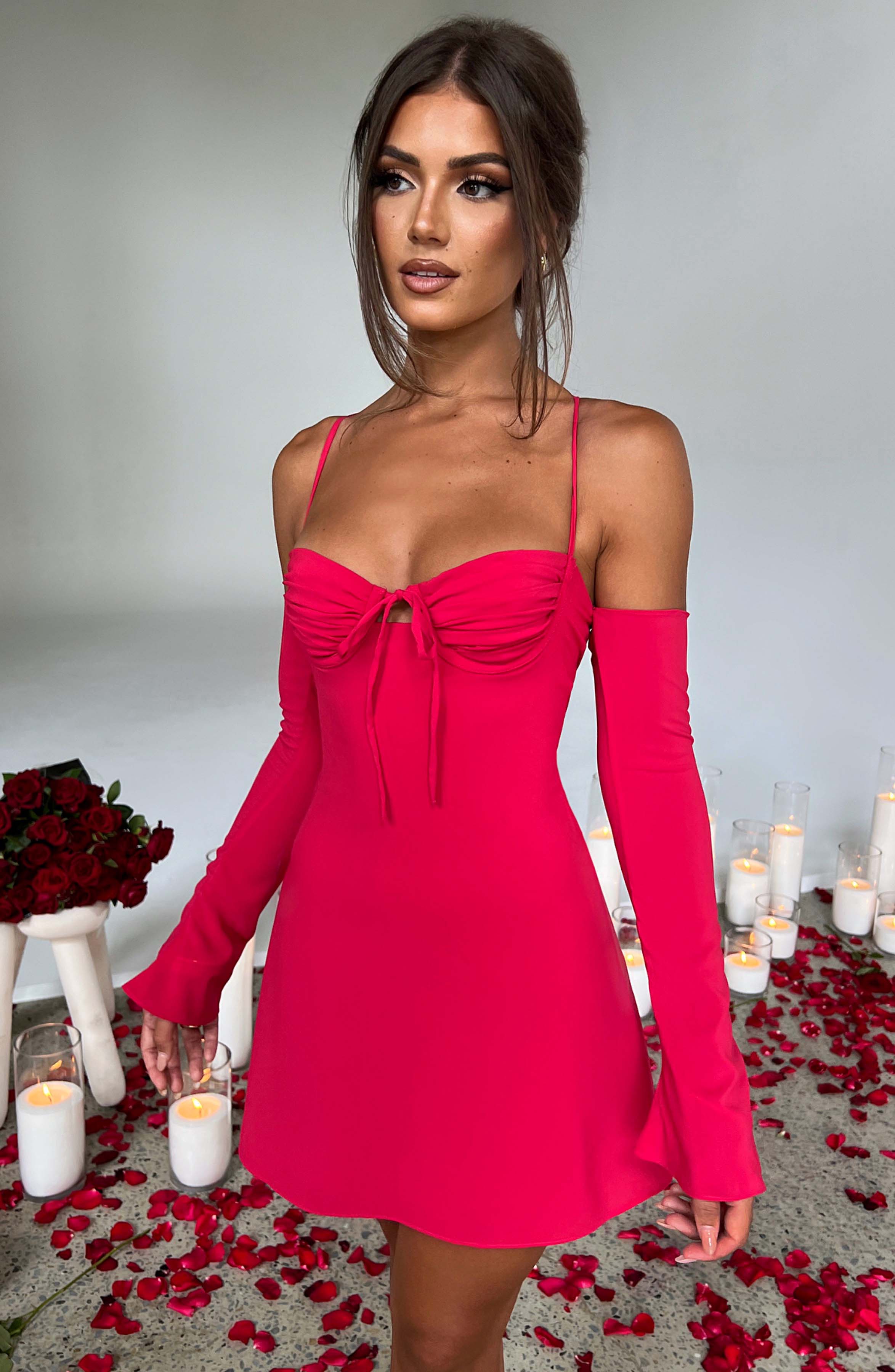 Fiona Mini Dress - Pink - Image 5